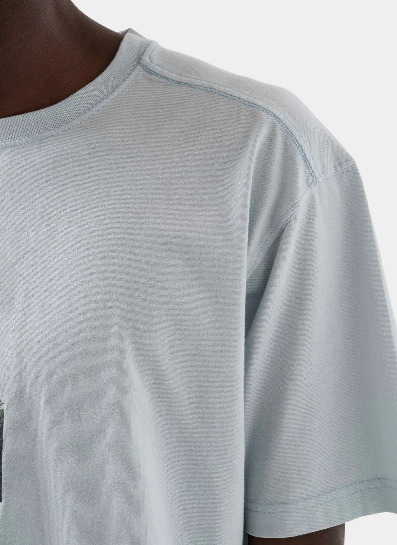 Футболка Mark Lebon Blechman S/S T-Shirt  Ice Blue