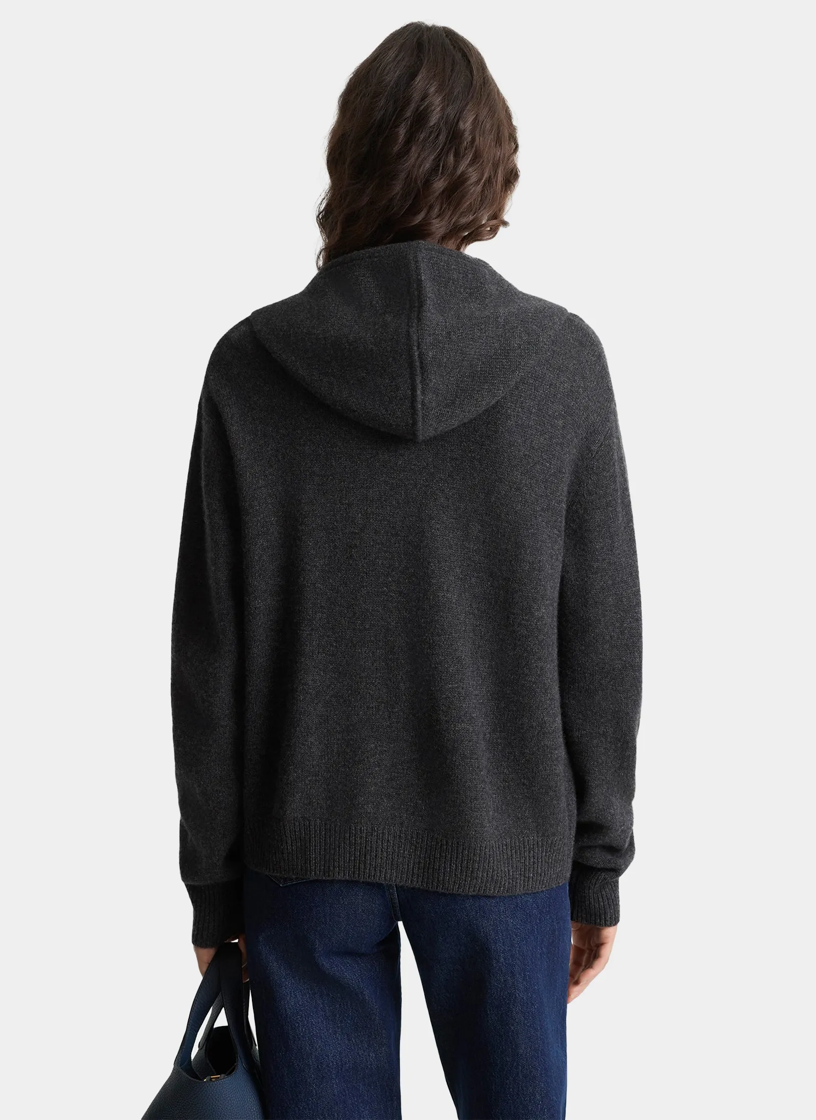 Худи на молнии SRC Cashmere Zip Hoodie Dark Grey