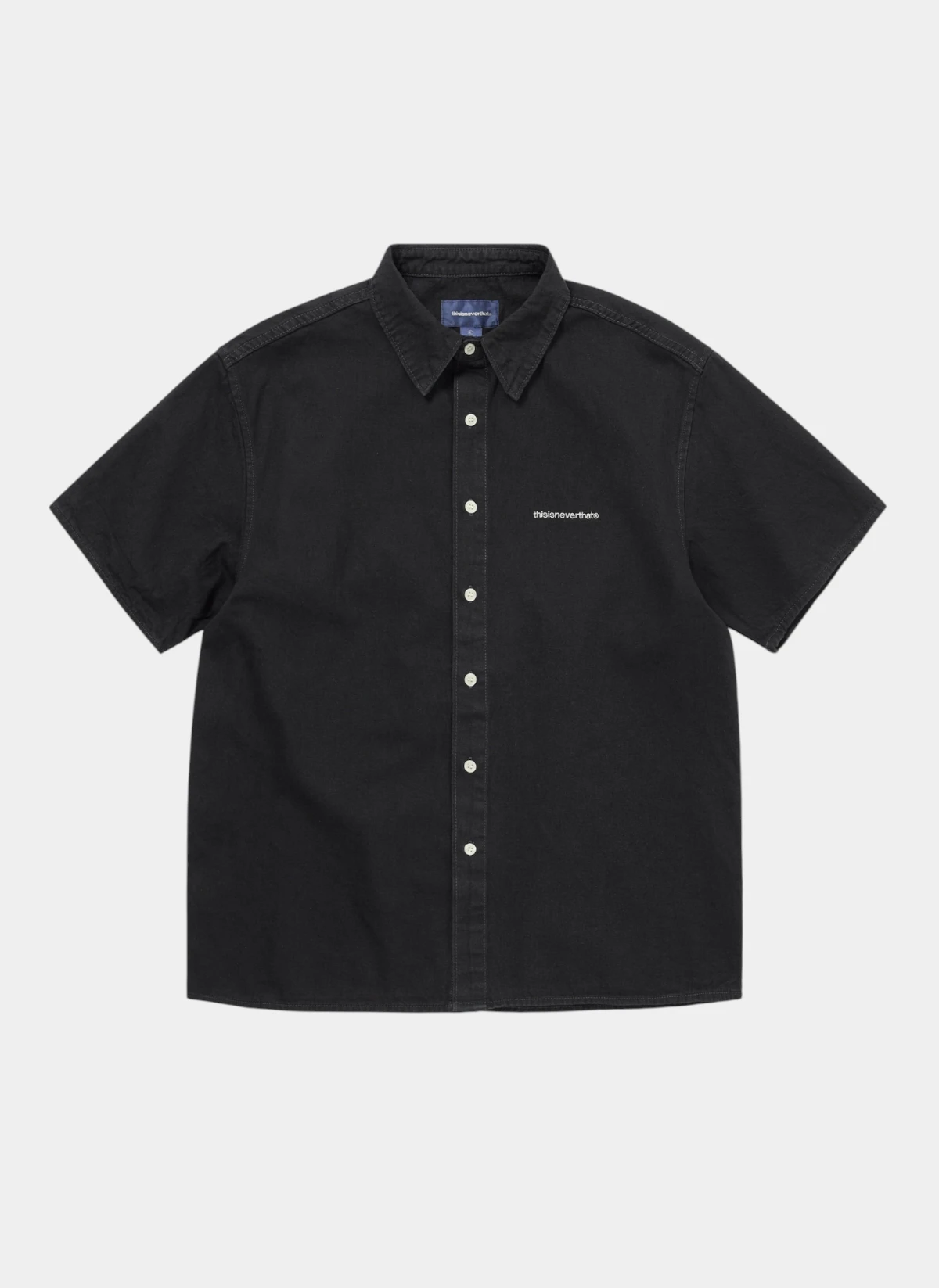 Рубашка Washed Denim S/S Shirt Black