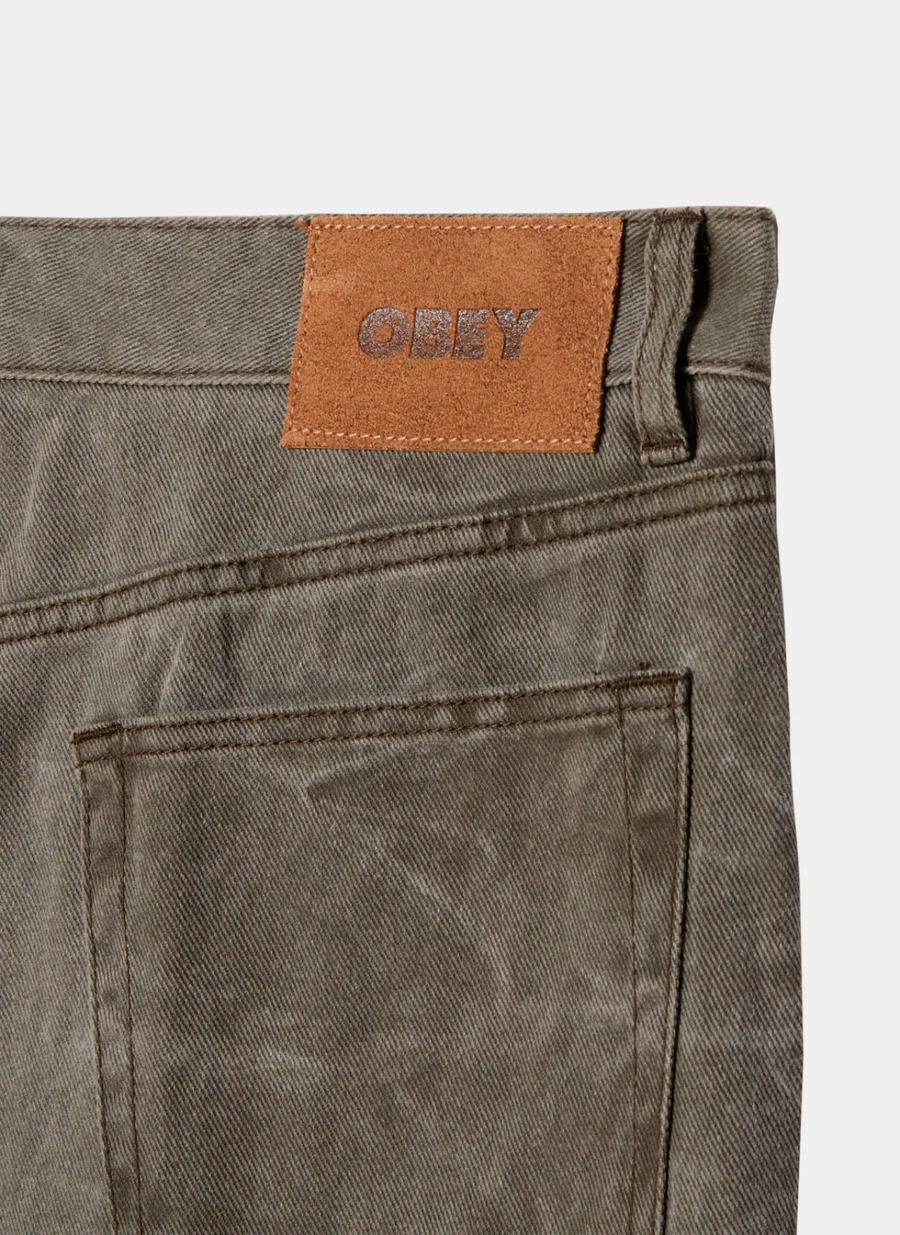 Джинсы Classic Wrinkle Baggy Denim Black Olive Wrinkle Wash