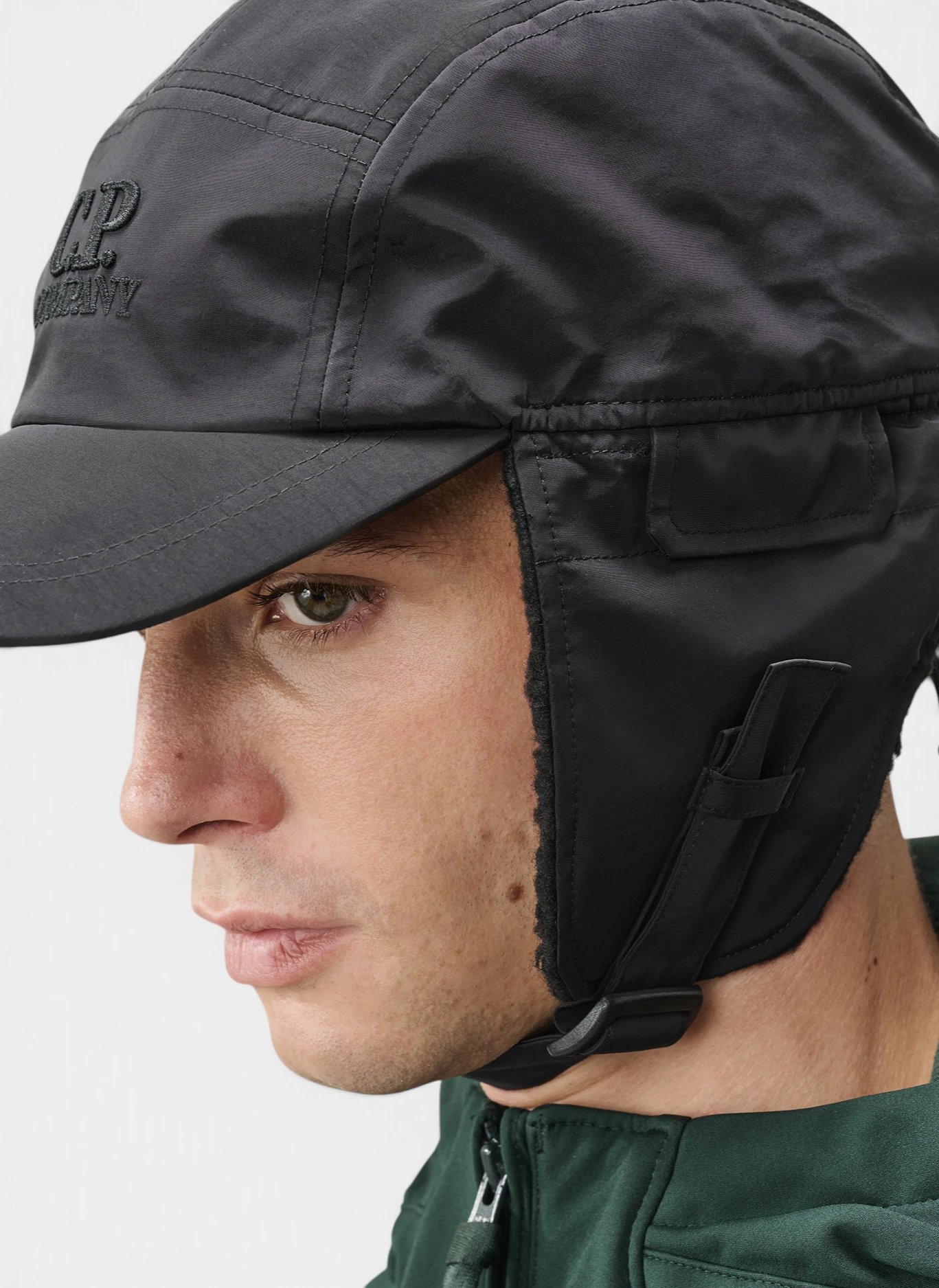 Кепка Chrome-R Earflap Hat Black
