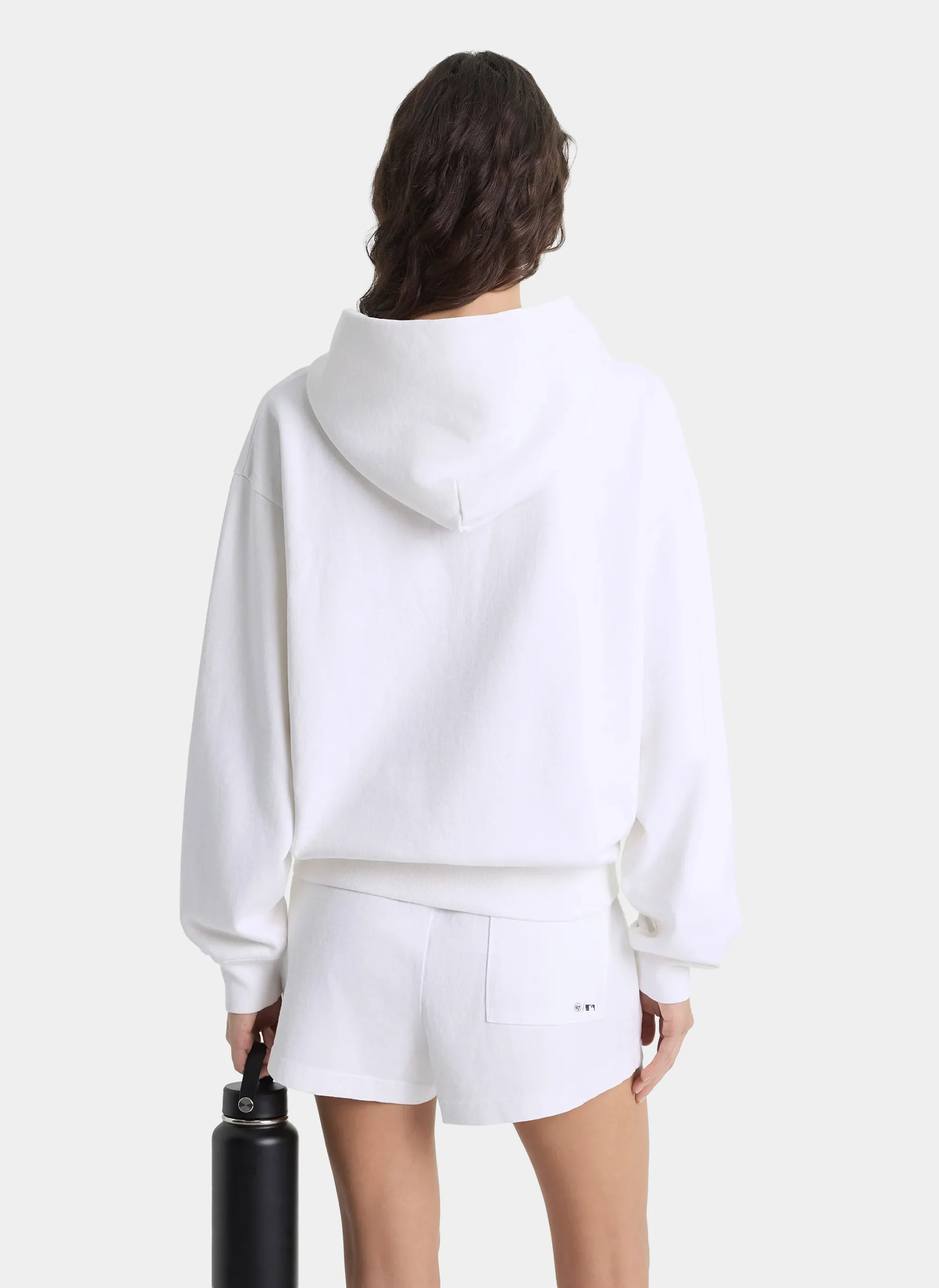 Худи на молнии Heritage Yankees Serif Zip Hoodie White