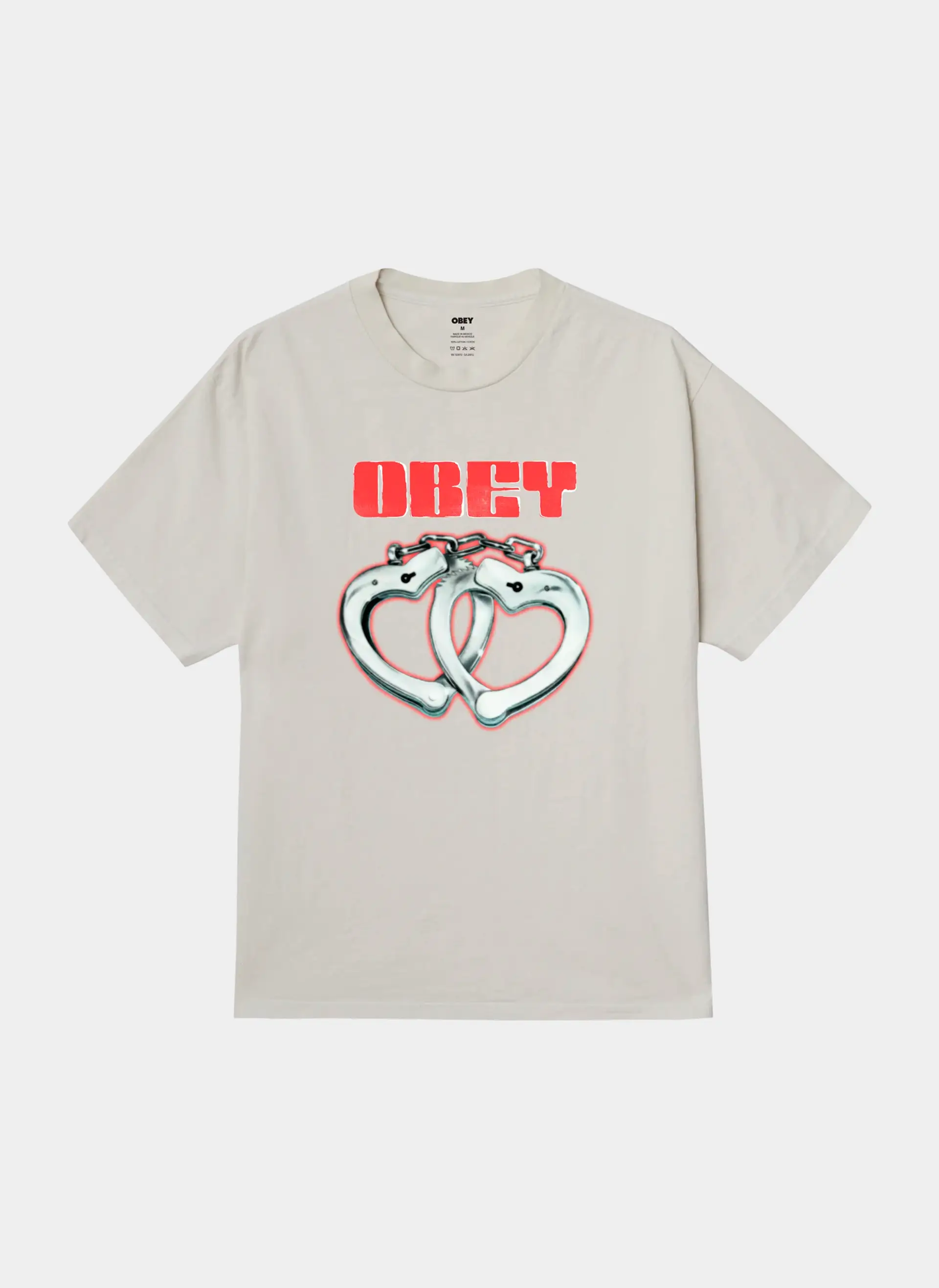 Футболка Obey Cuffs PIGMENT CHALK