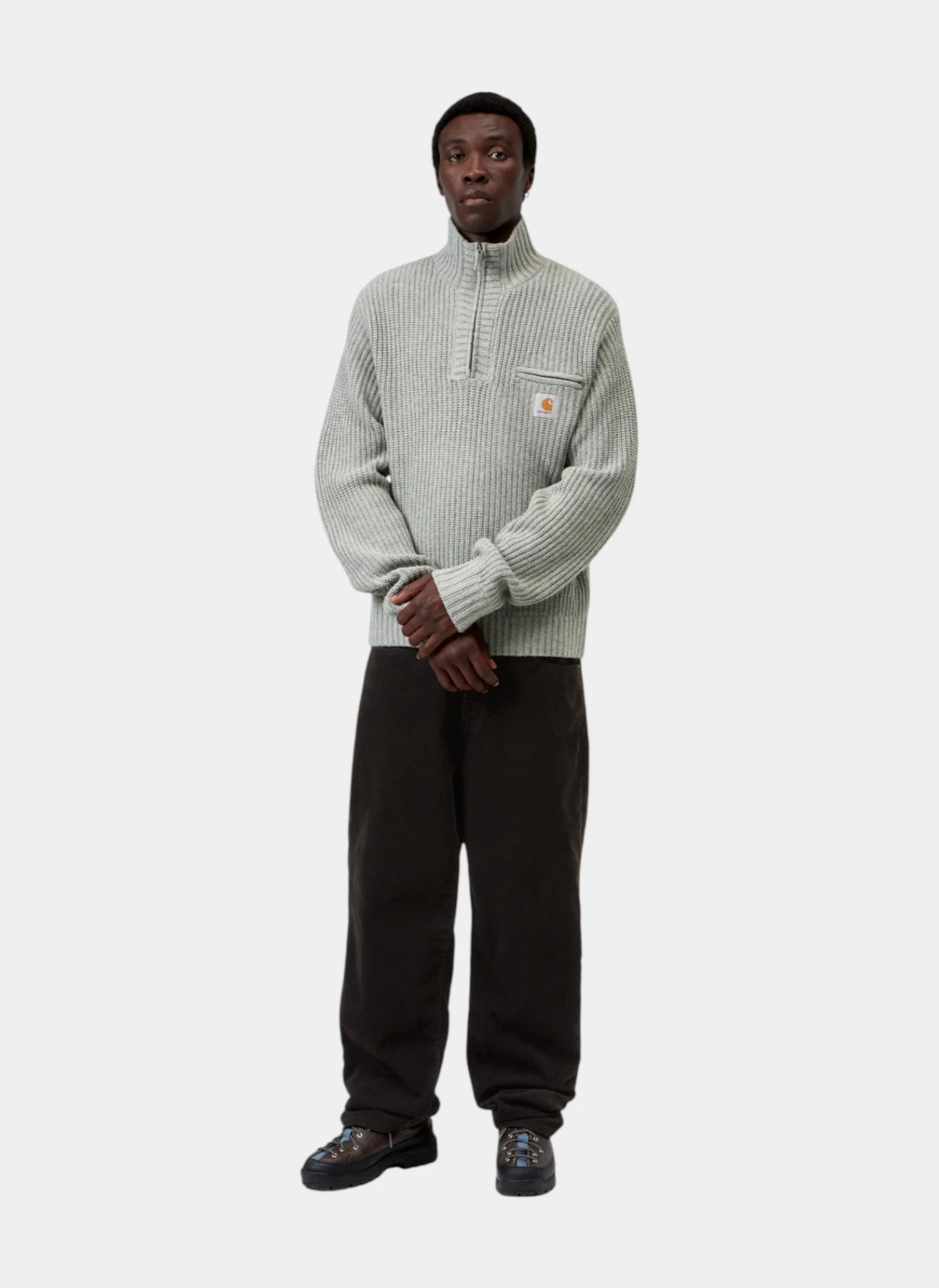 Свитер Detroit Half Zip Sweater