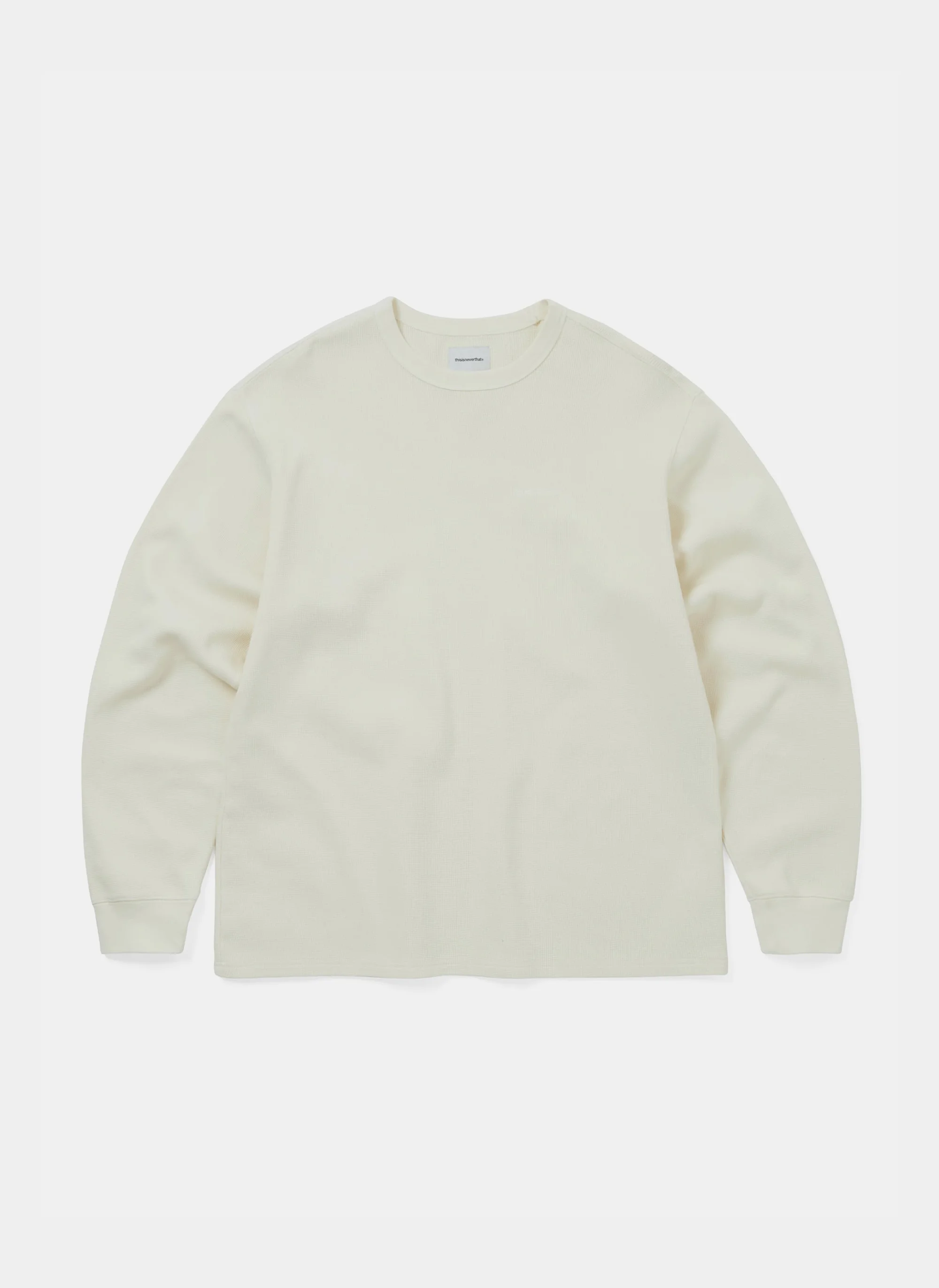 Лонгслив TNT Waffle L/S Tee Ivory