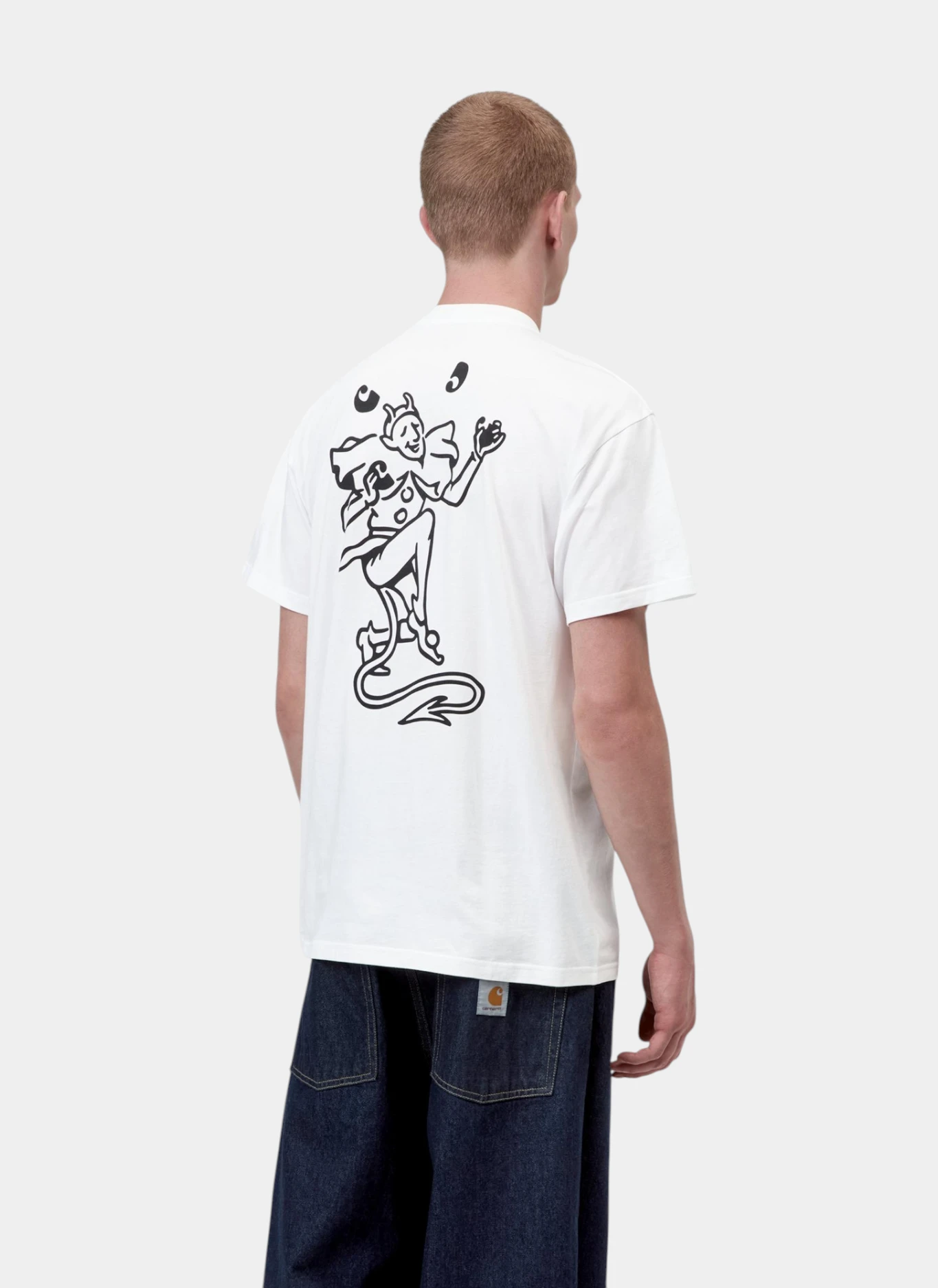 Футболка S/S Playing Cards T-Shirt White