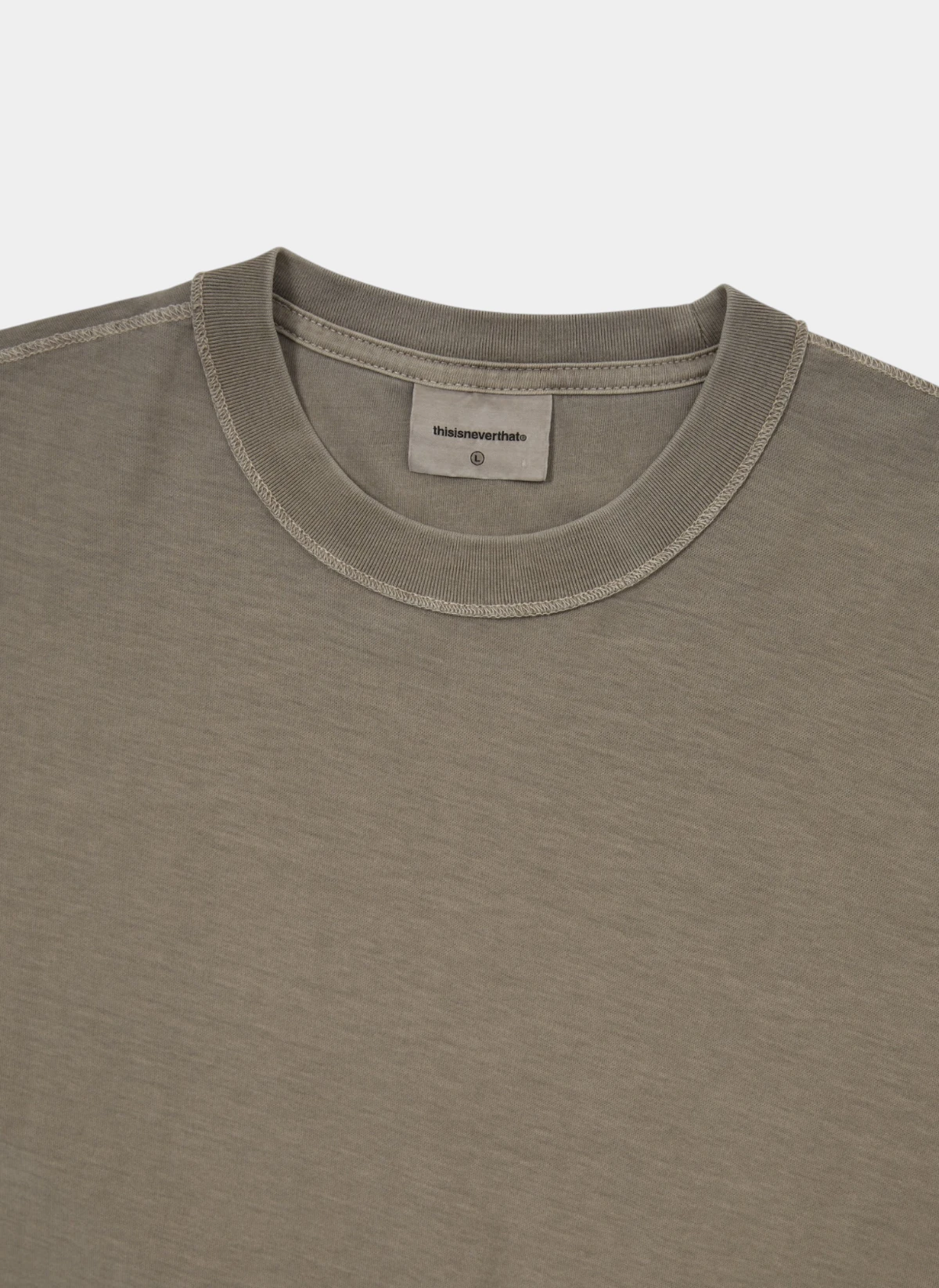 Футболка Overdyed Reverse Tee Desert Green
