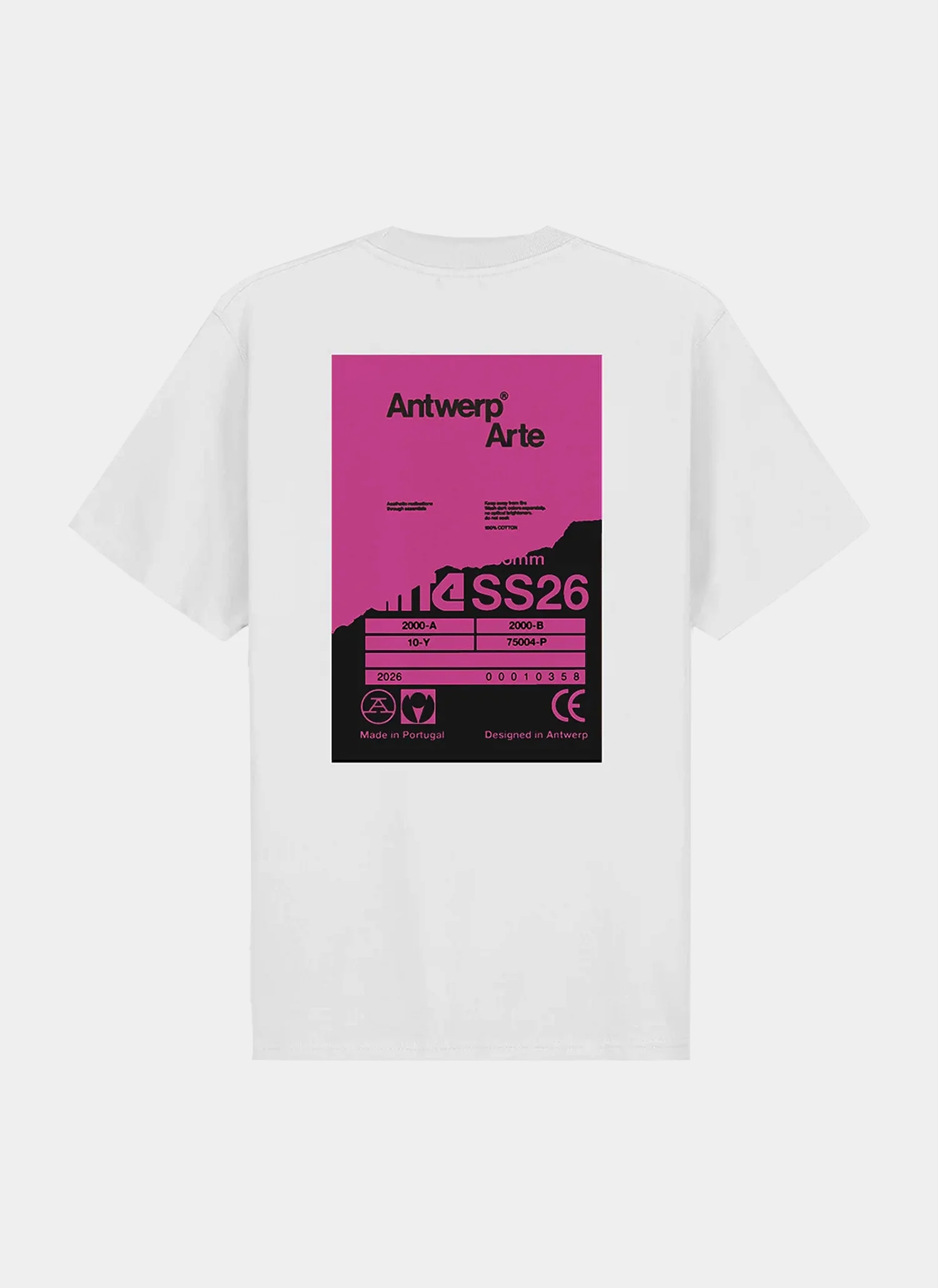 Футболка Back Poster T-shirt White