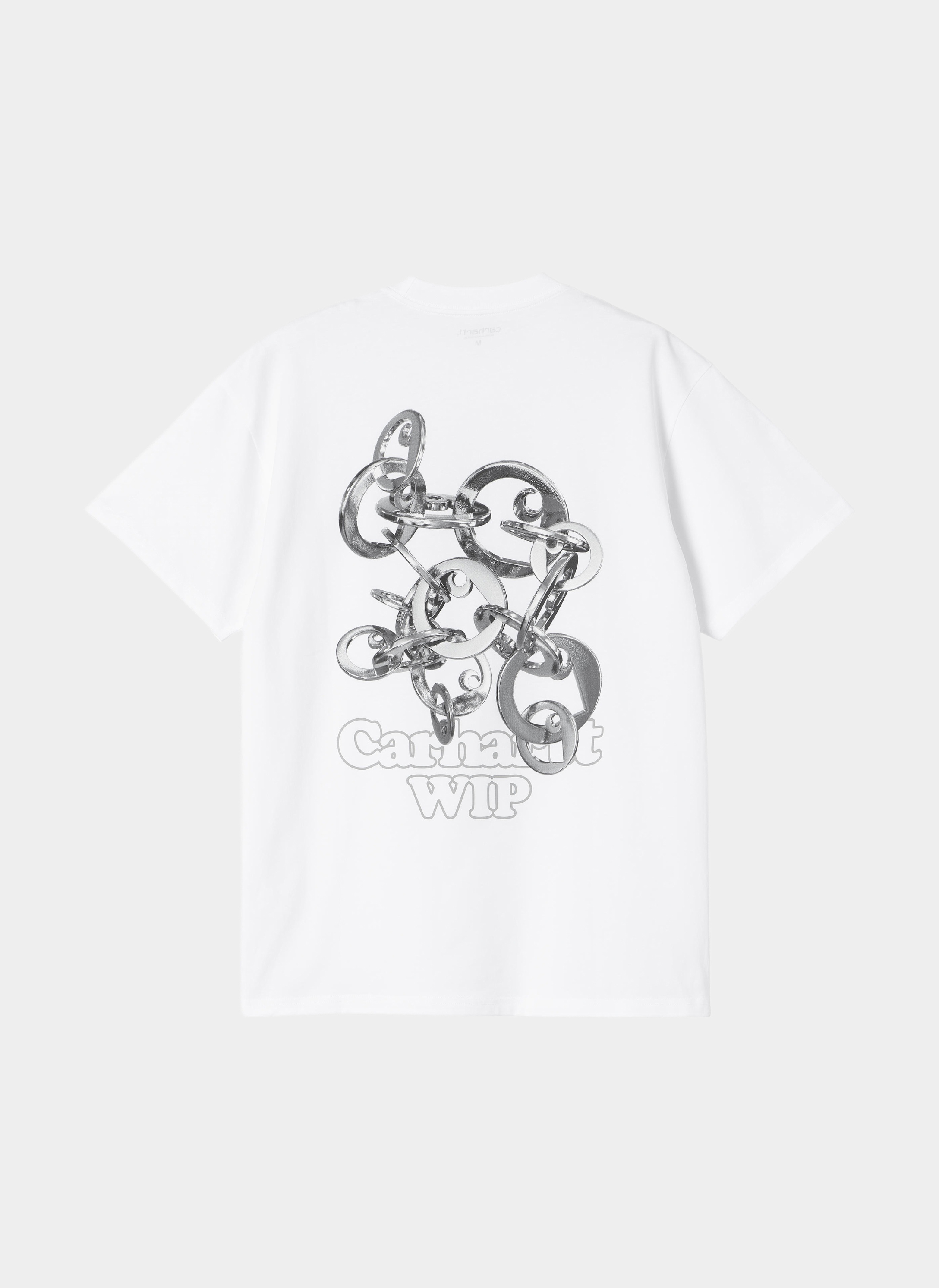 Футболка ‘S/S Linked Charms T-Shirt’ White / Silver Футболка ‘S/S Linked Charms T-Shirt’ White / Silver