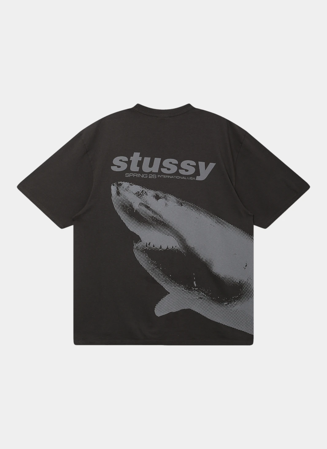 Футболка Shark Pig. Dyed Tee Faded Black