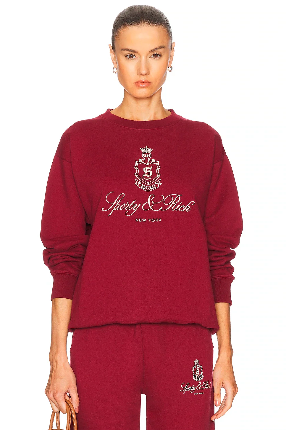 Свитшот Vendome Embroidered Crewneck