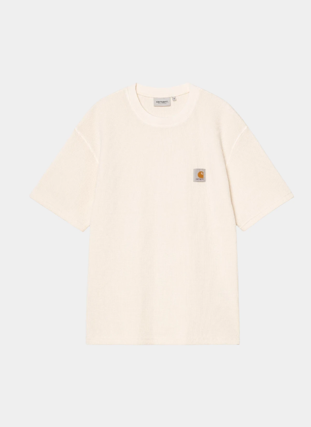 Футболка S/S Nelson Waffle T-Shirt Natural (Garment Dyed)