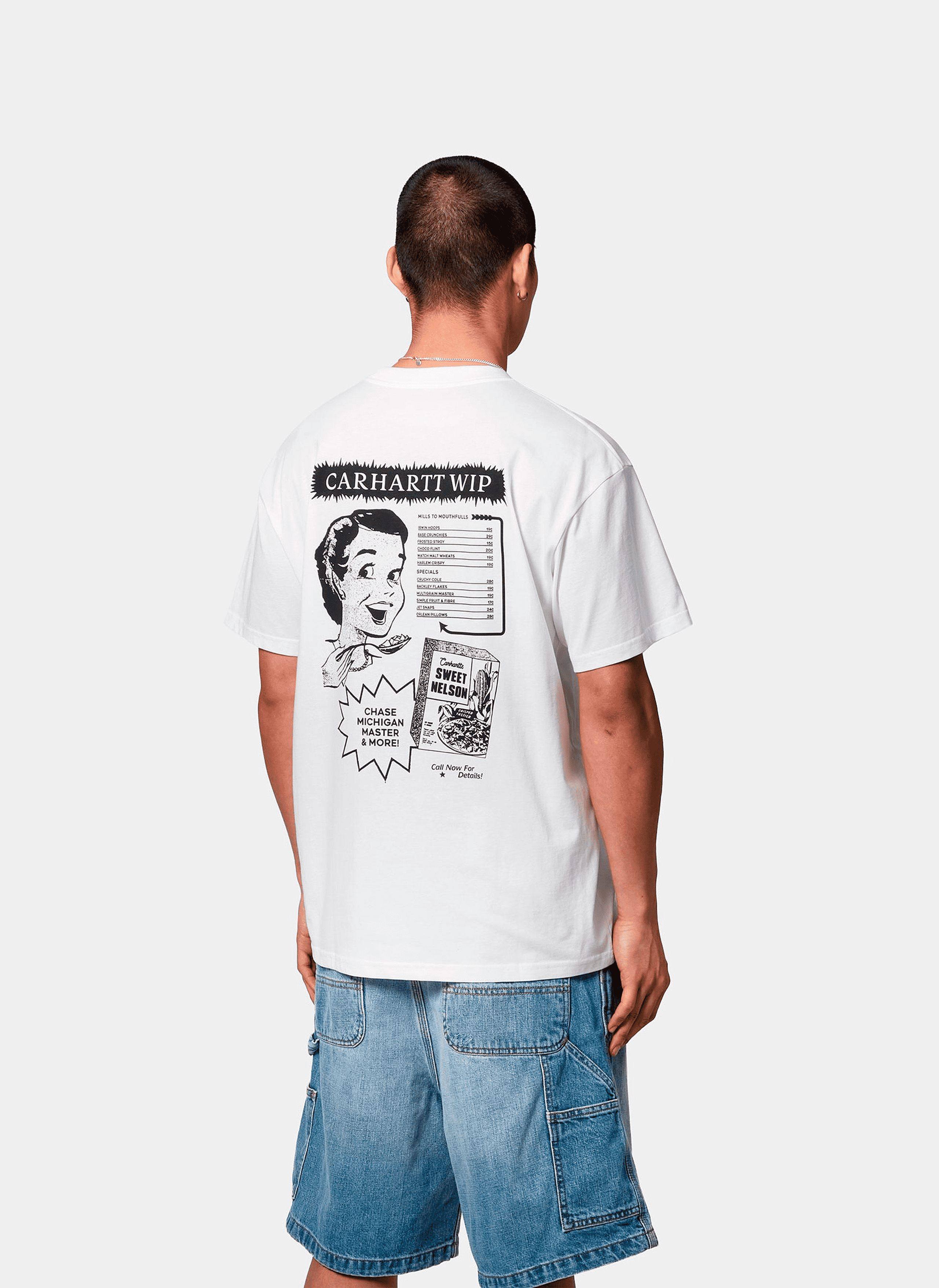 Футболка S/S Catalogue T-Shirt White / Black