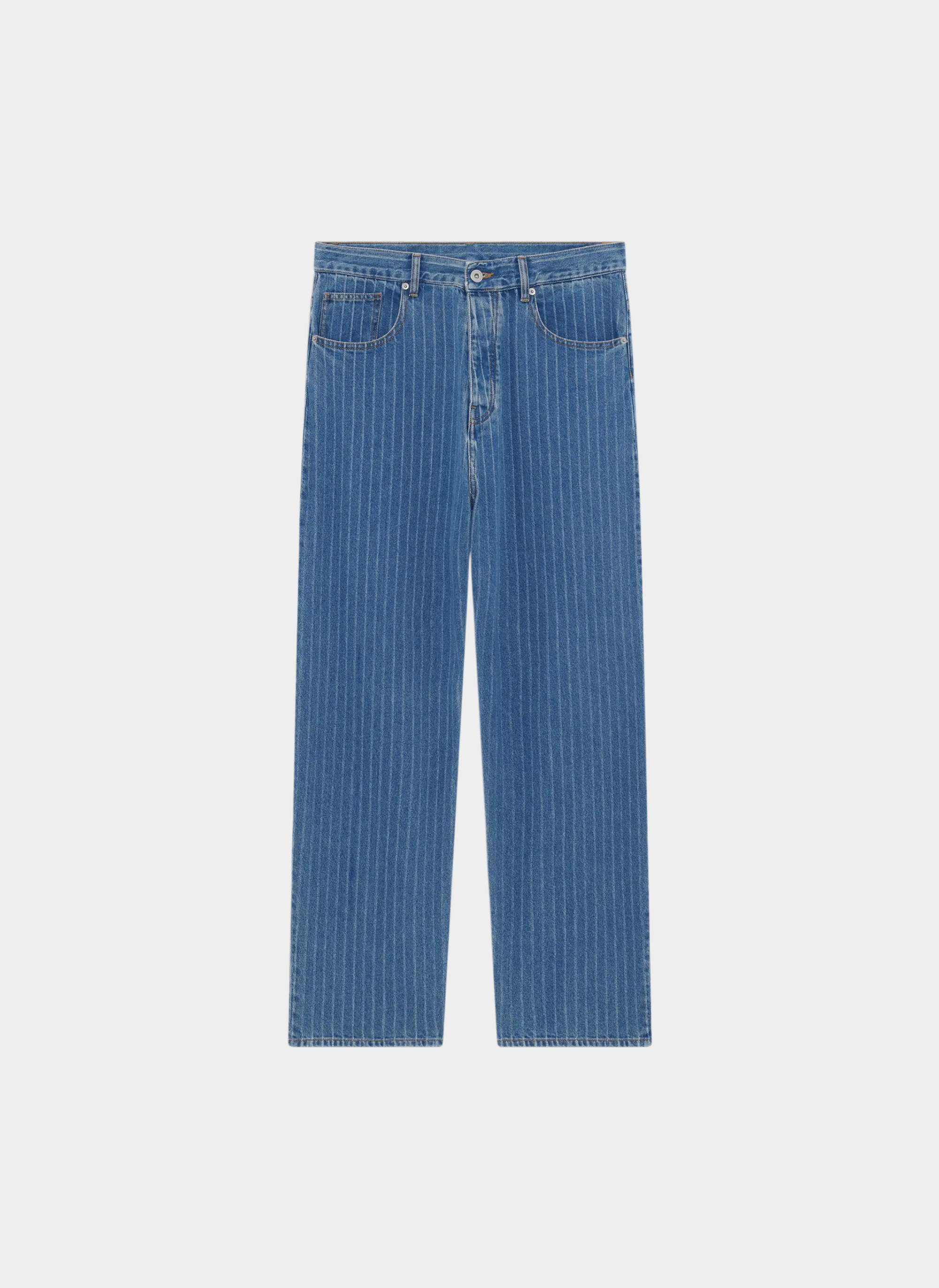Джинсы ‘Le Jean Baggy Rayures’ Blue Джинсы ‘Le Jean Baggy Rayures’ Blue