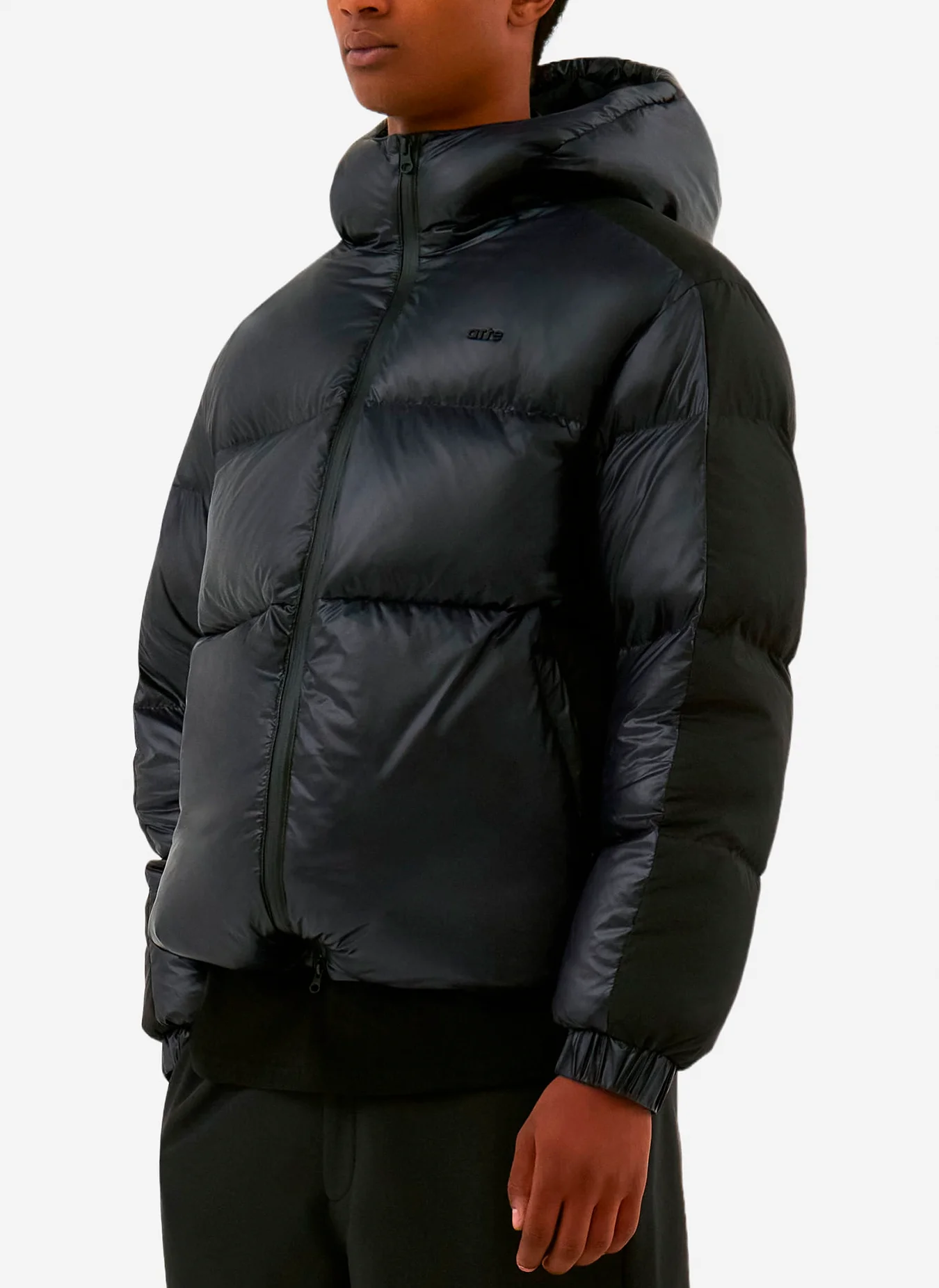 Пуховик "Shiny Puffer Jacket" Black