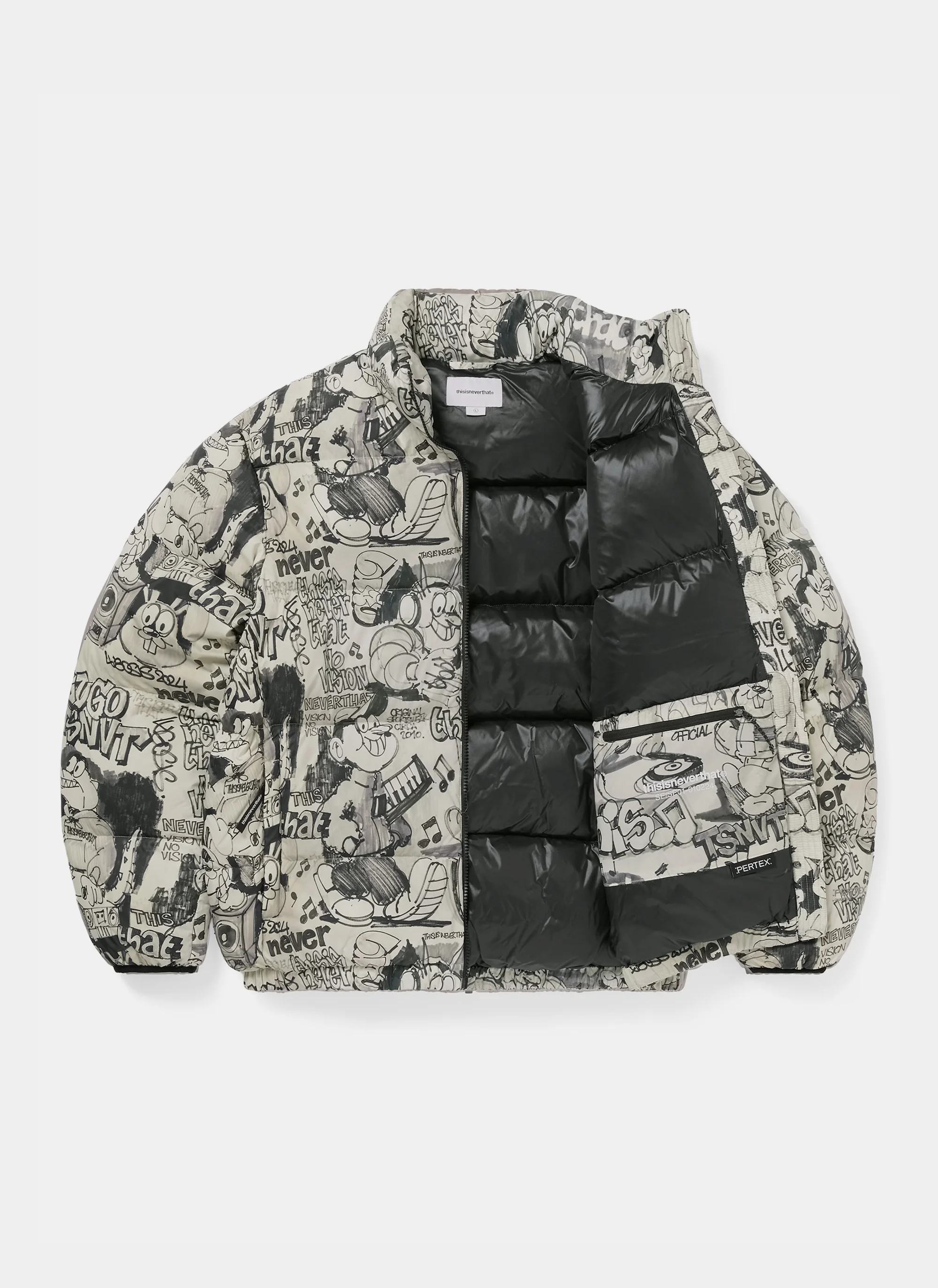 Пуховик TNT PERTEX T Down Jacket Graffiti