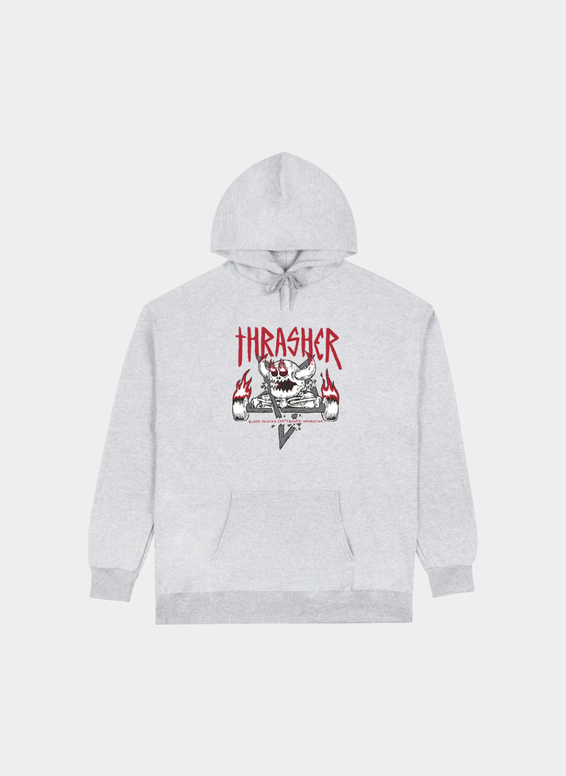 Худи Thr X Toy Machine Monster-Gram Hood Ash Grey Худи Thr X Toy Machine Monster-Gram Hood Ash Grey