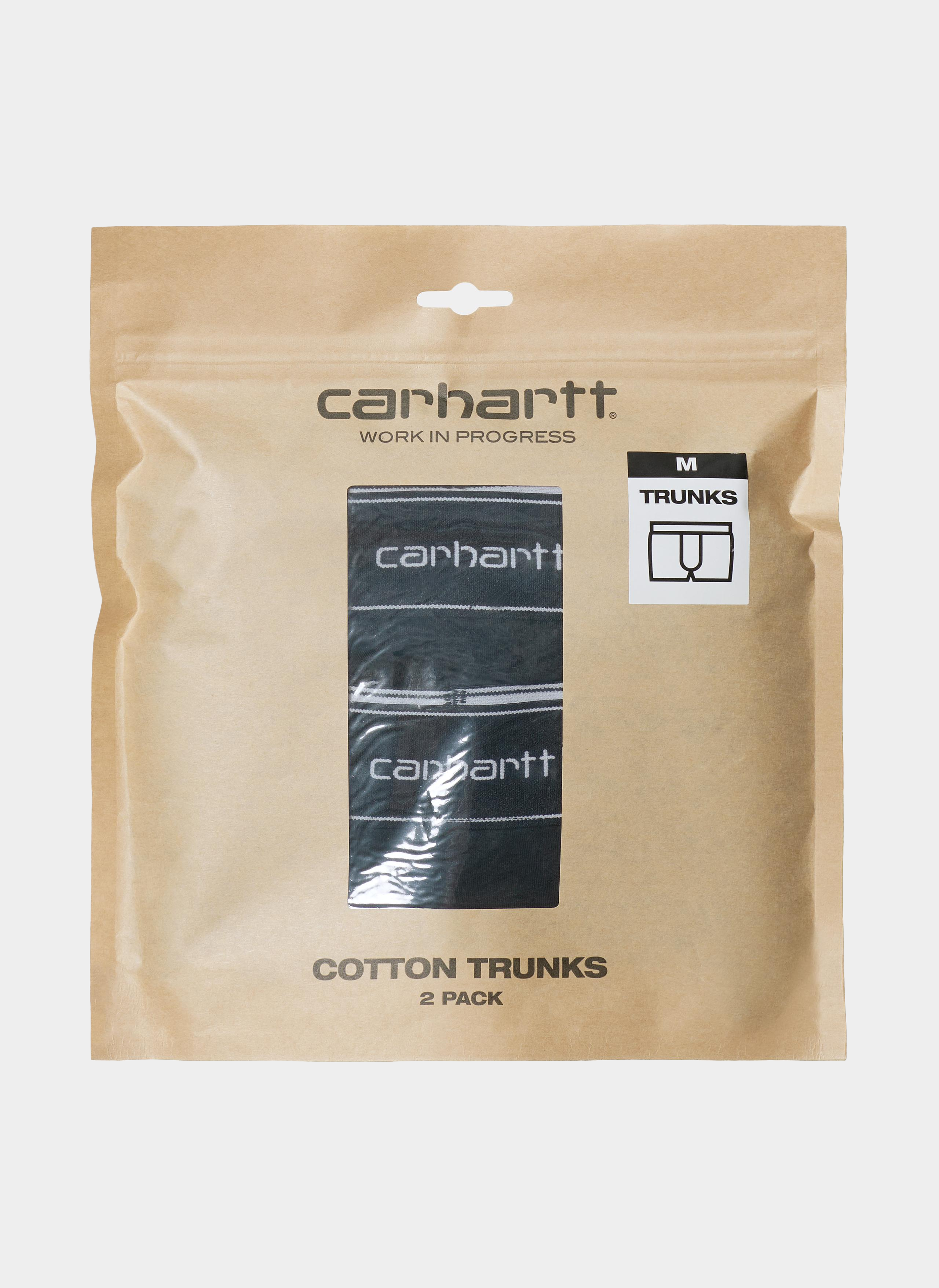 Трусы ( набор 2 шт. ) Cotton Trunks Black + Black