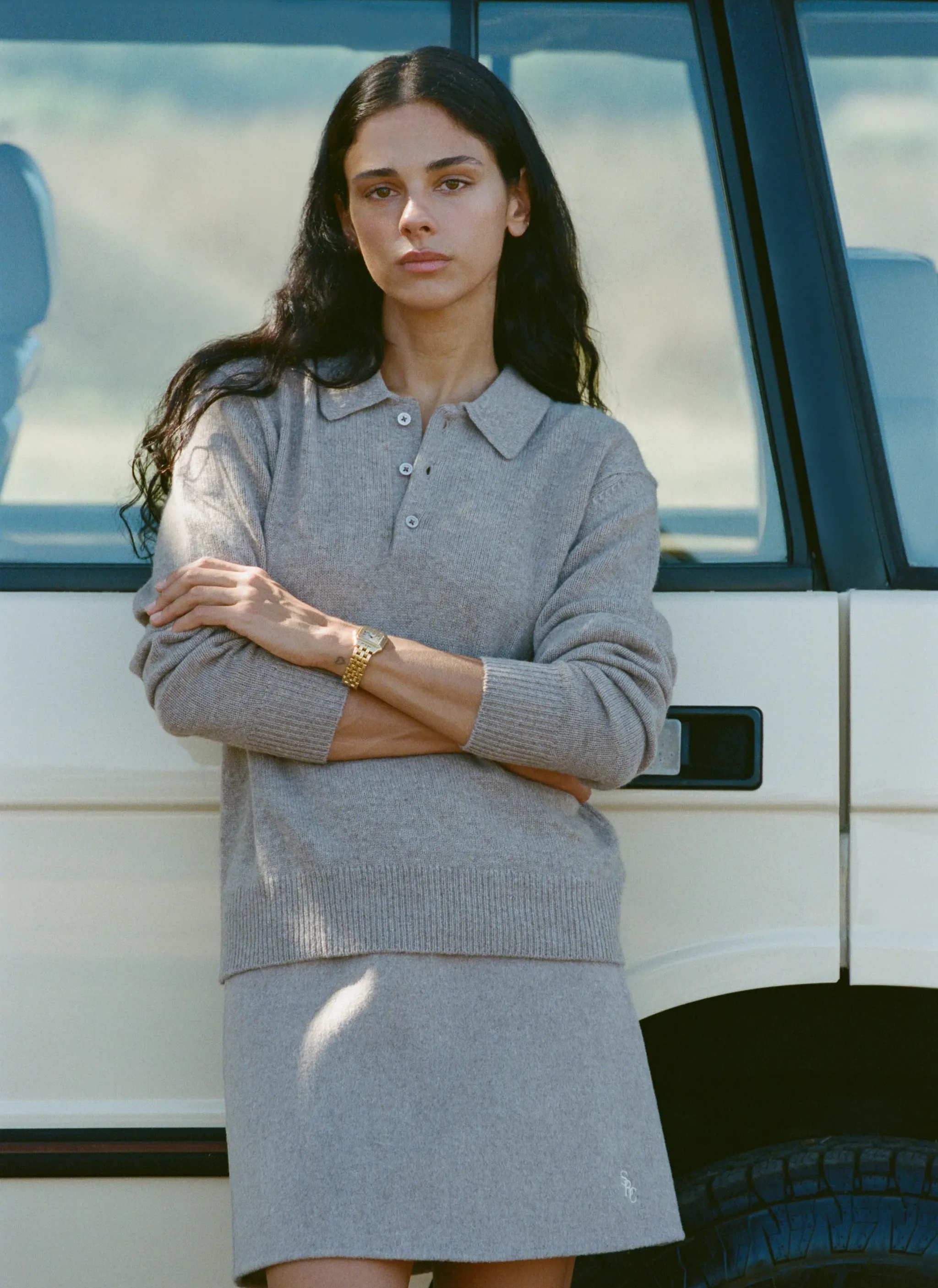 Поло SRC Cashmere Polo Tapioca