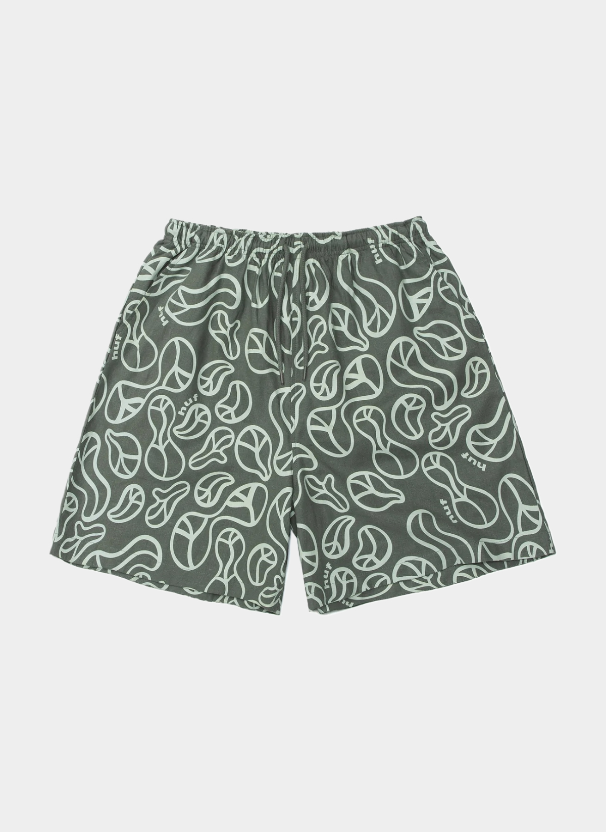 Шорты HUF ‘Groovy Wide Short’ Sage Шорты HUF ‘Groovy Wide Short’ Sage