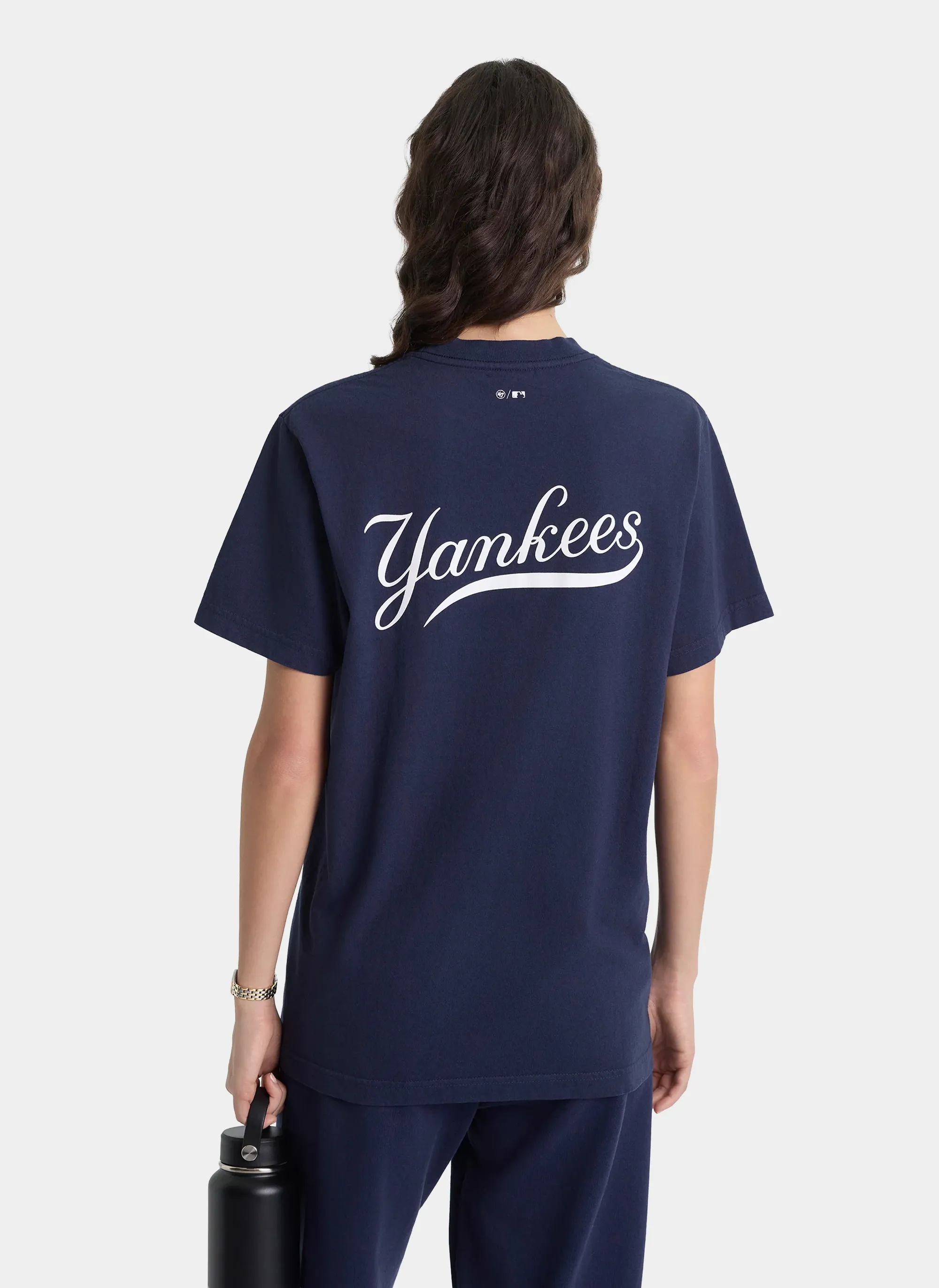 Футболка Yankees Curve T-Shirt Dark Navy