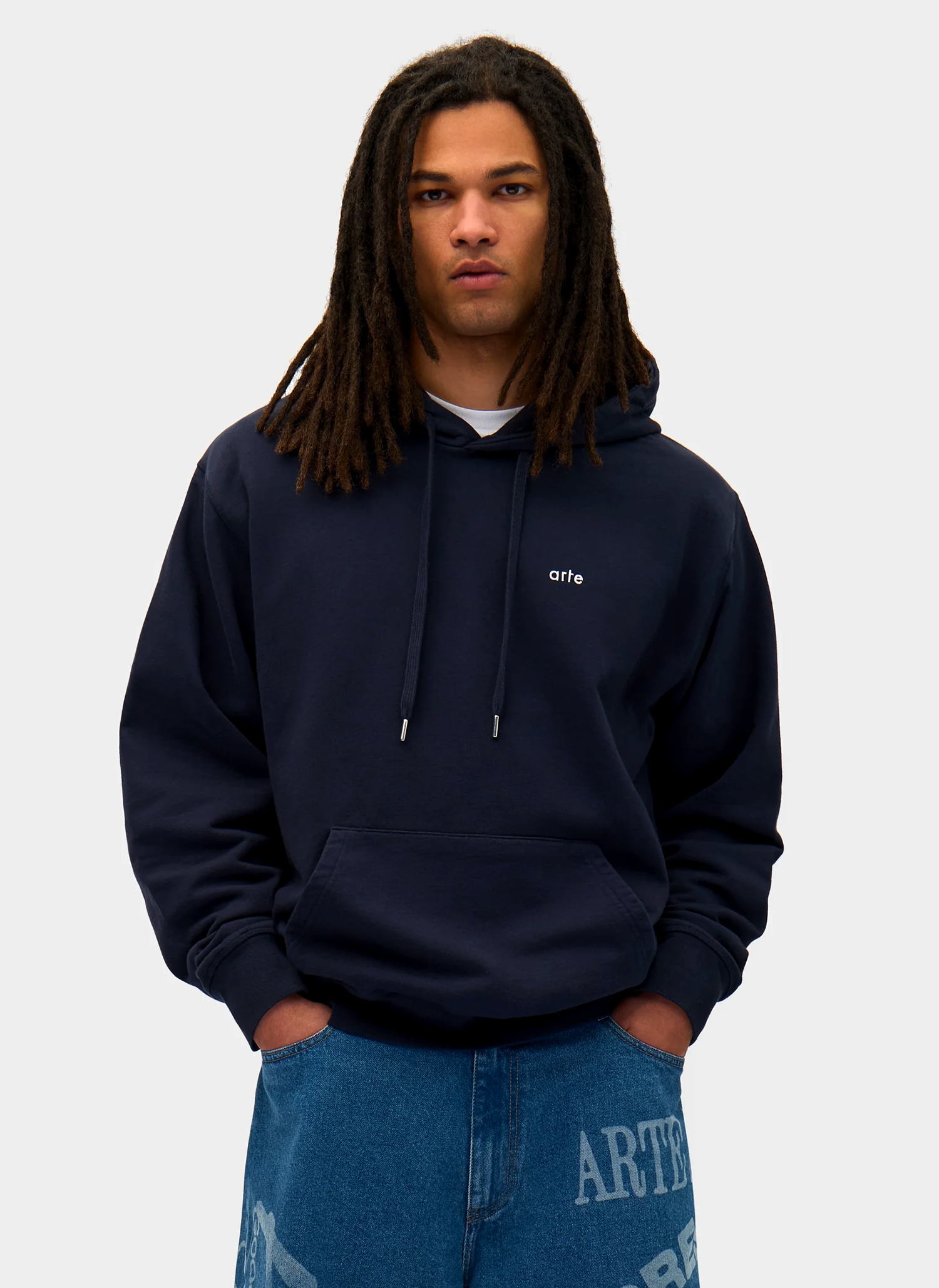 Худи Back Sun & Moon Hoodie Navy
