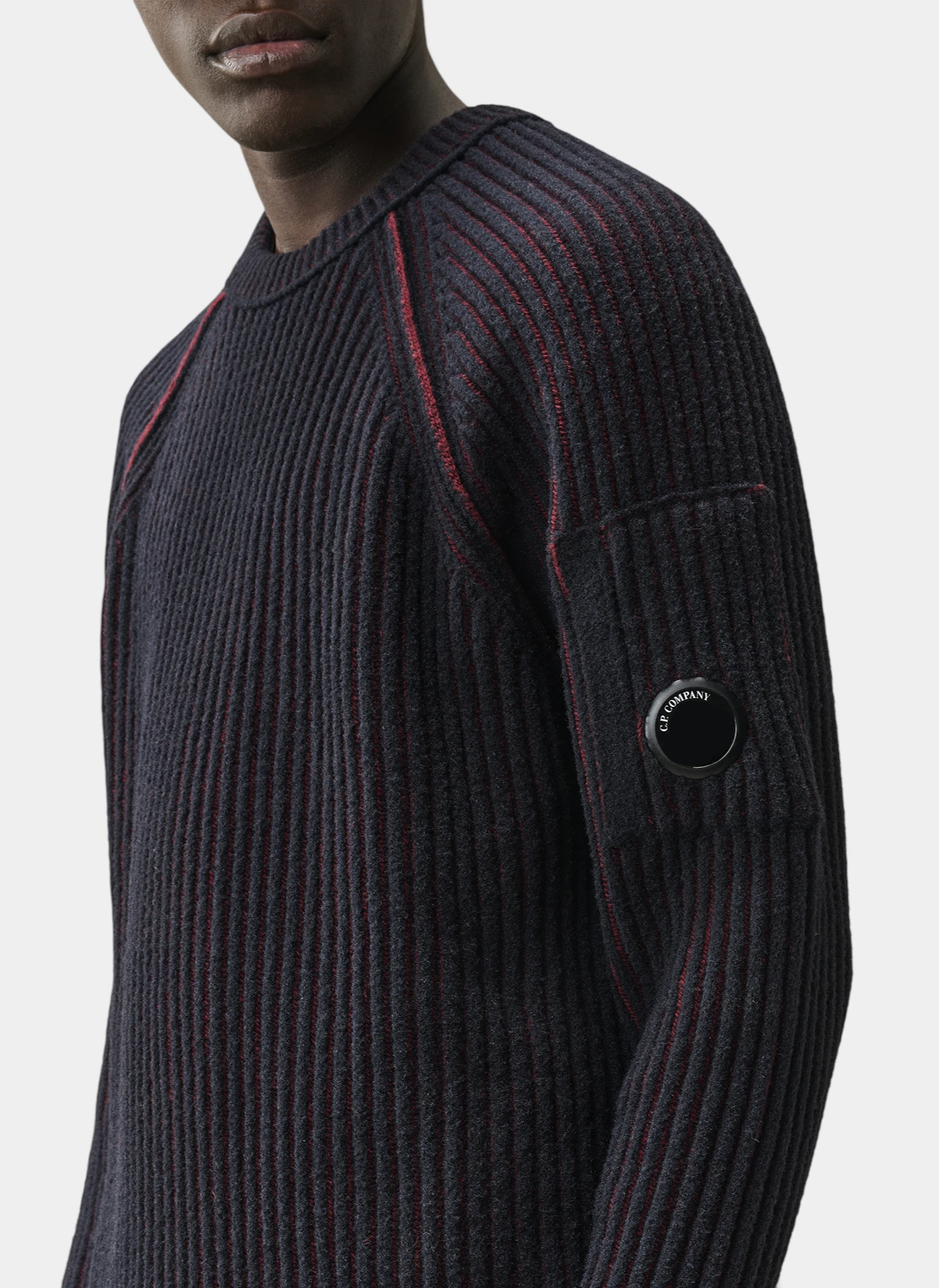 Свитер Fleece Knit Crewneck Sweater Andorra Red