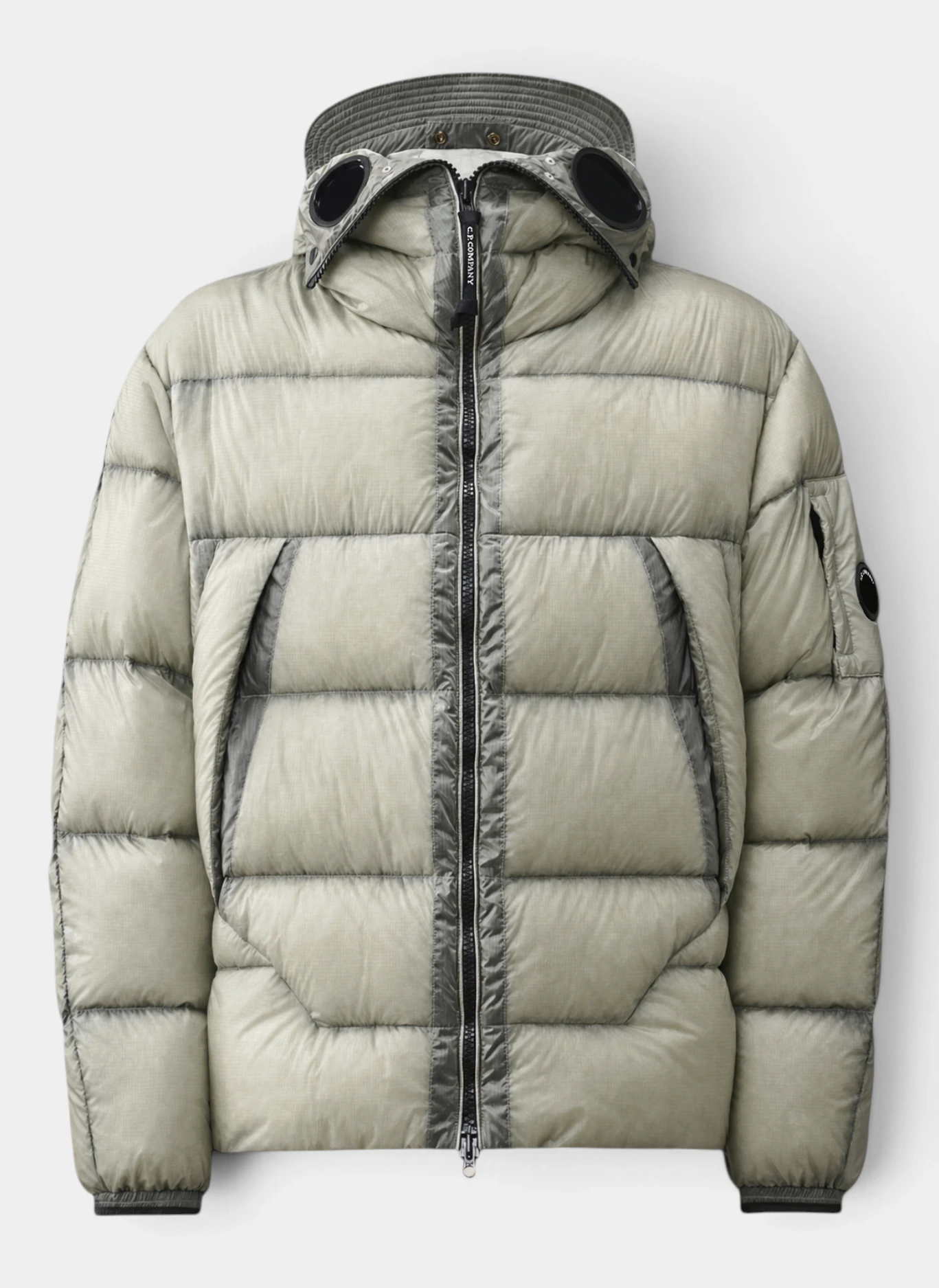 Пуховик D.D. Shell Hooded Down Jacket Flint Grey