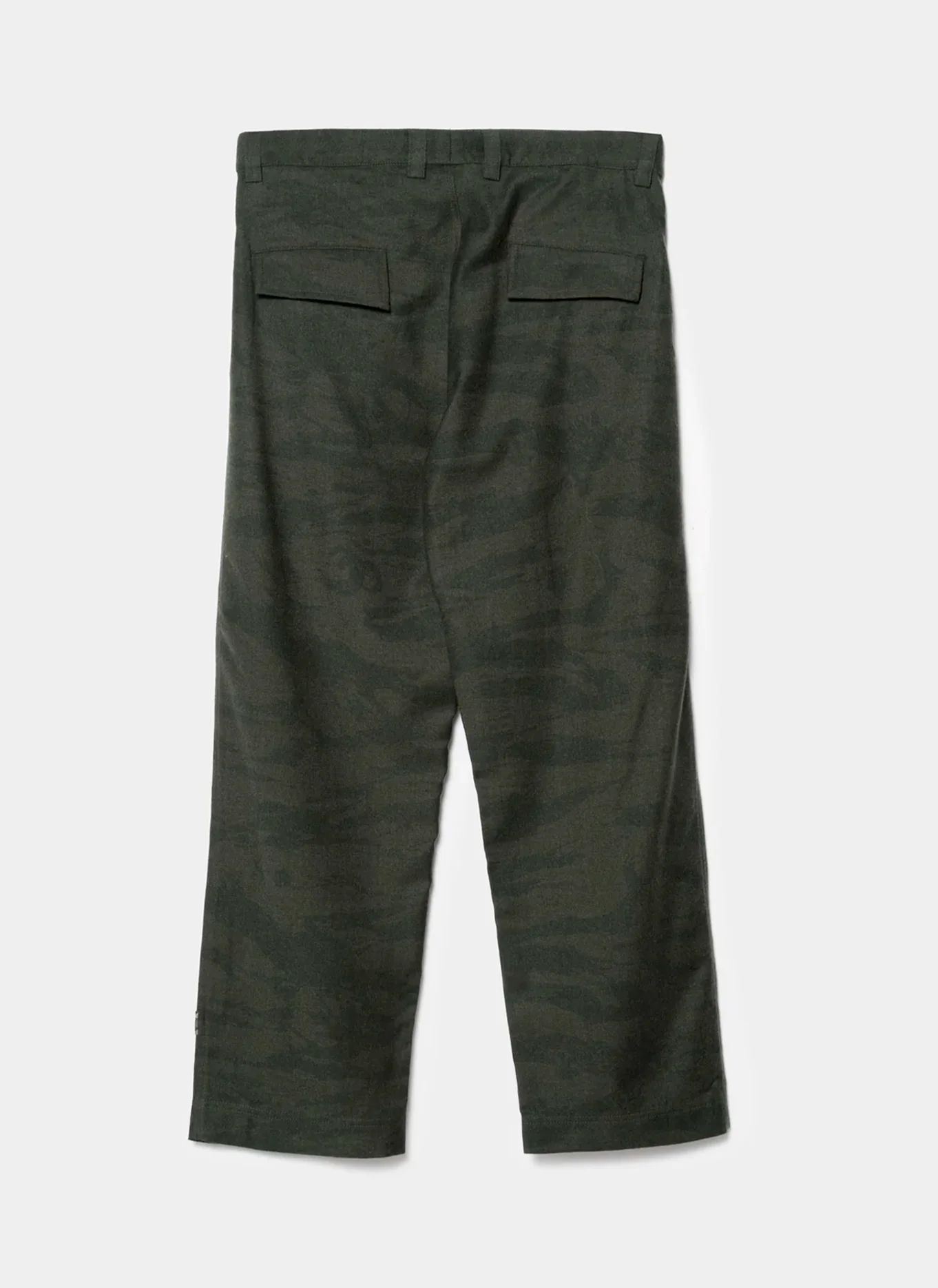 Брюки Loose Wool Chino  Dark Olive