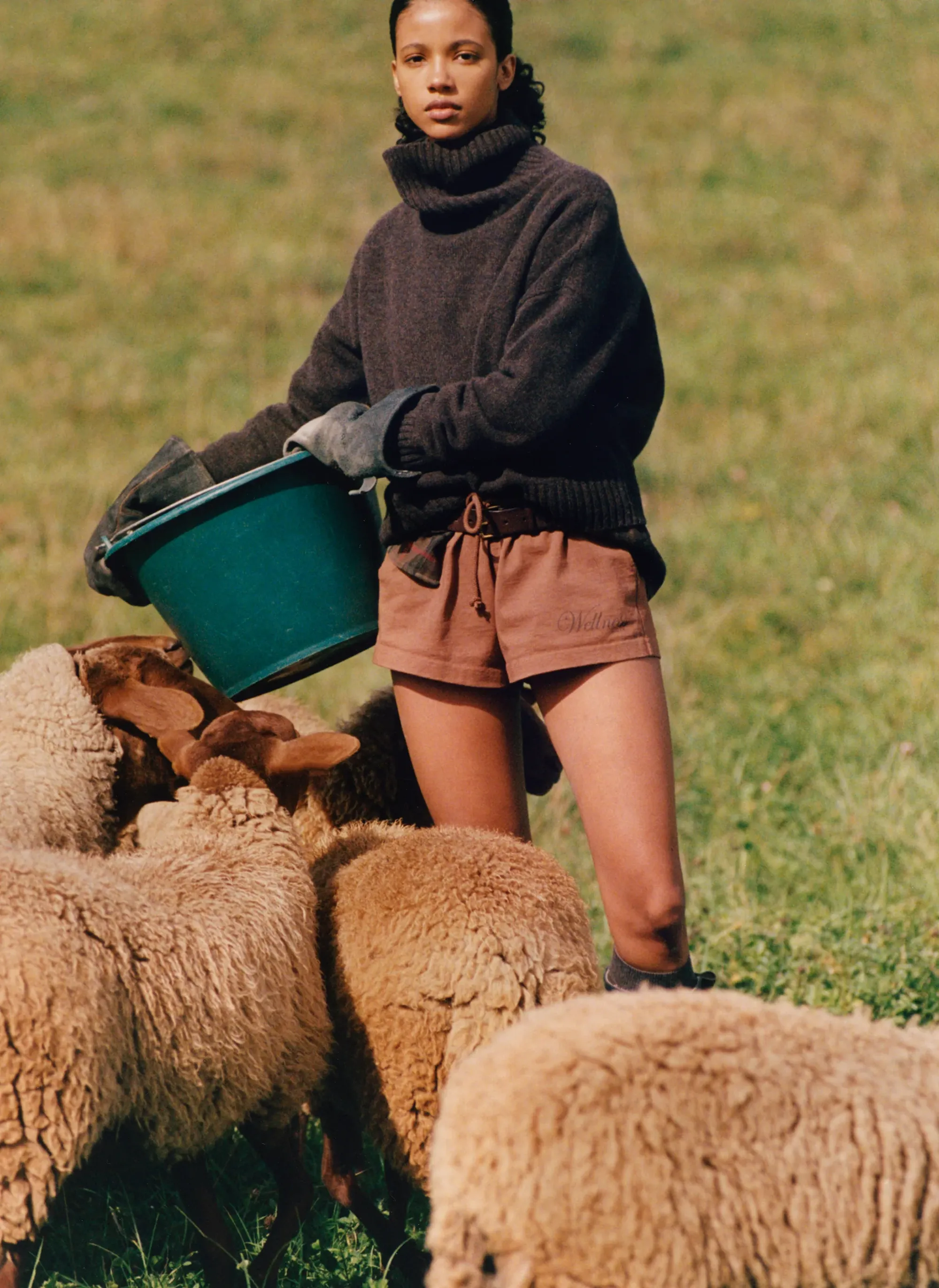 Свитер SRC Wool Turtleneck Chocolate