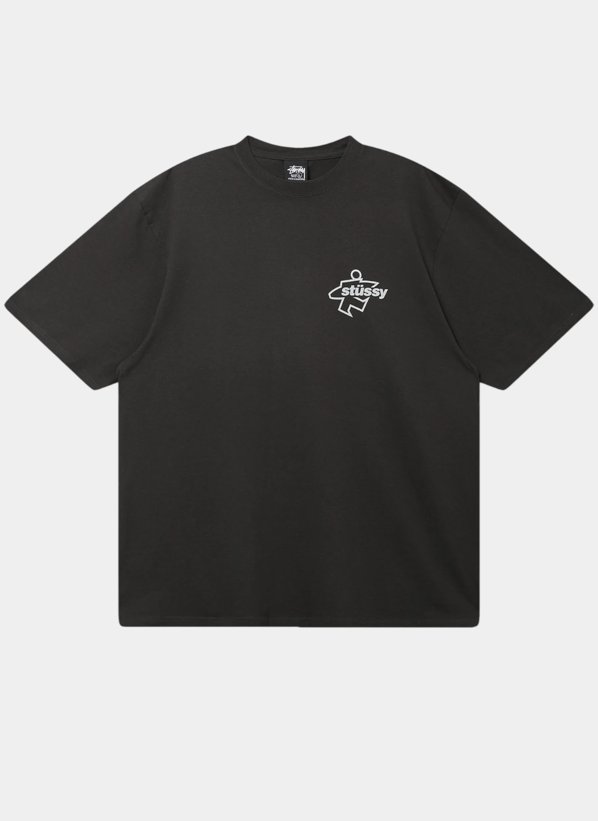 Футболка Surf Size Pig. Dyed Tee Faded Black