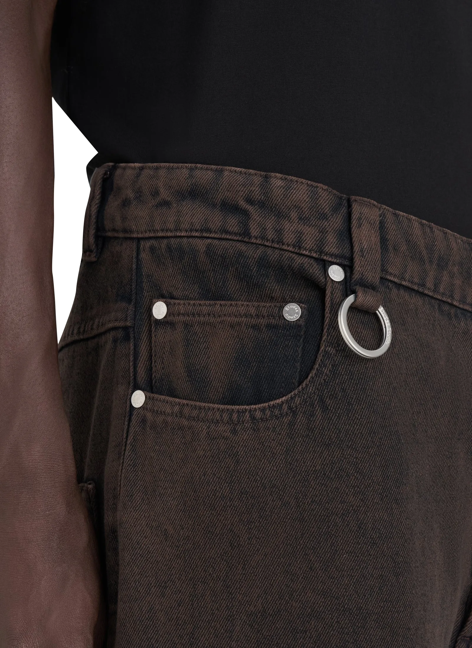 Джинсы Loose Jeans Pant Dark Brown