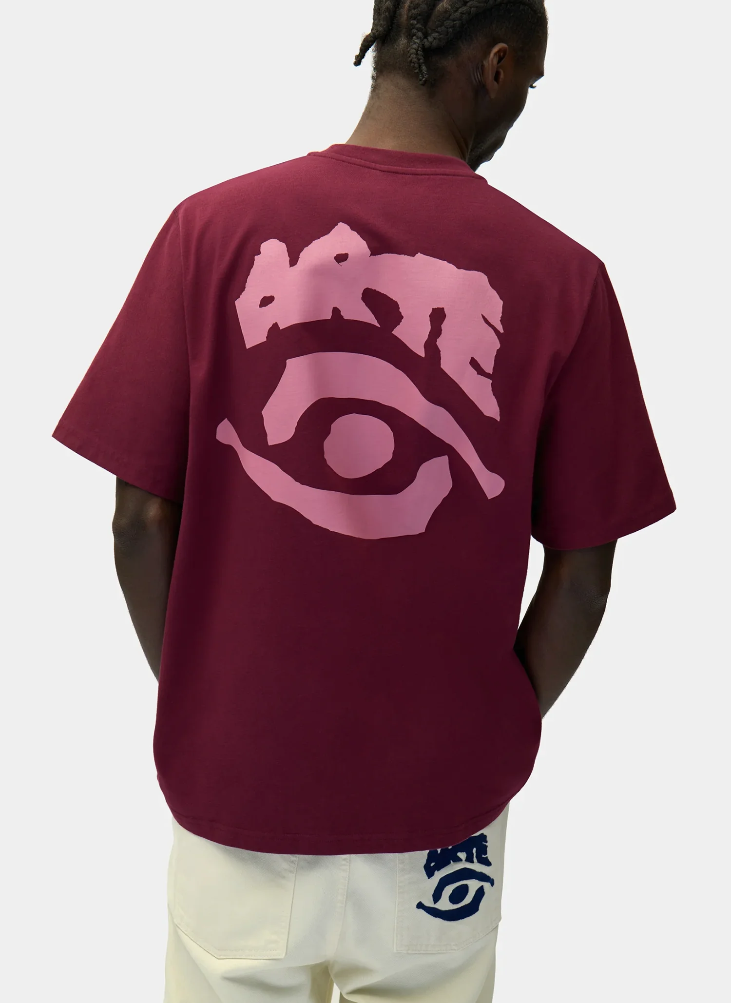 Футболка Eye Print T-shirt Bordeaux