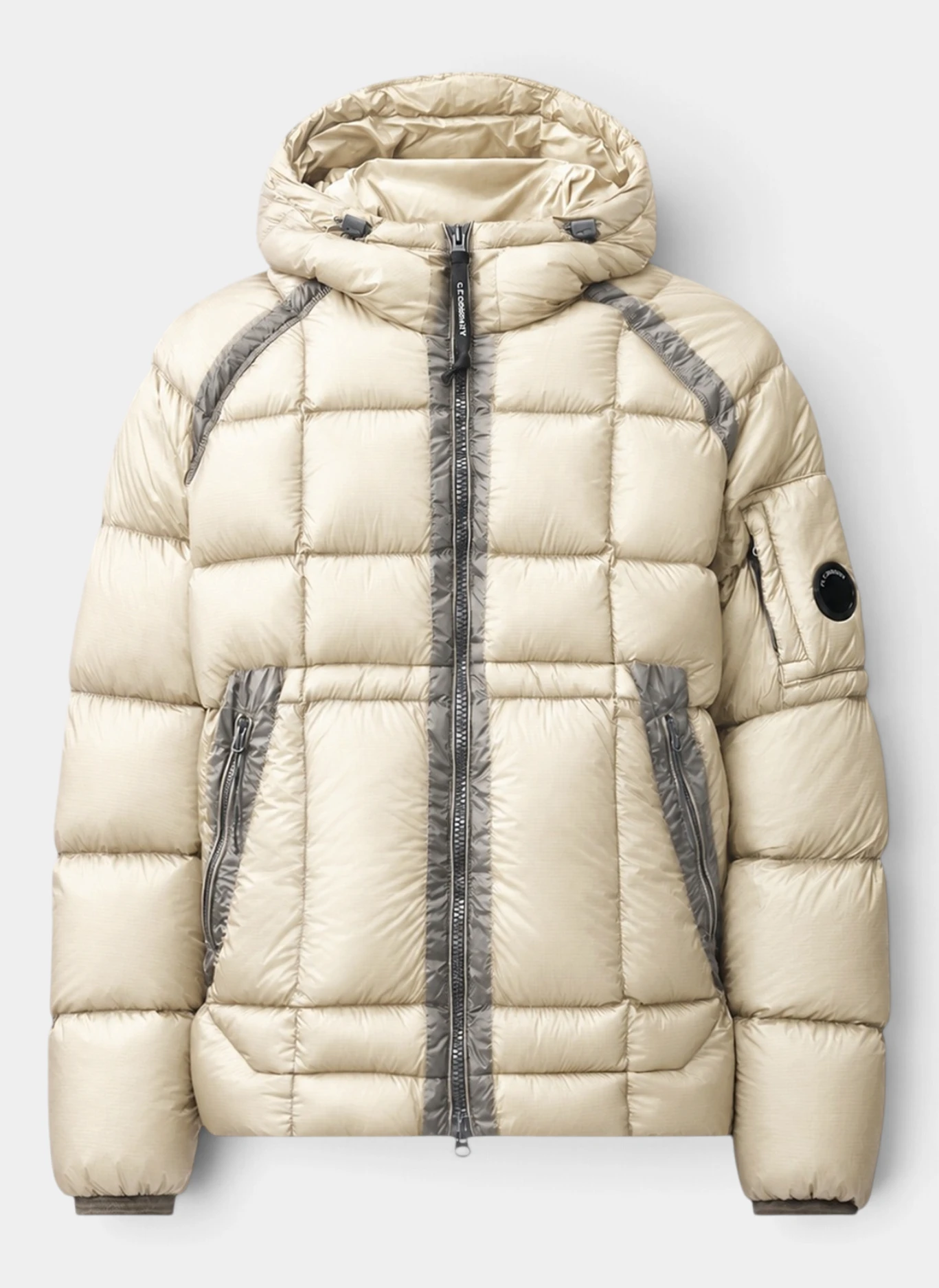 Пуховик D.D. Shell Hooded Down Jacket Silver Birch