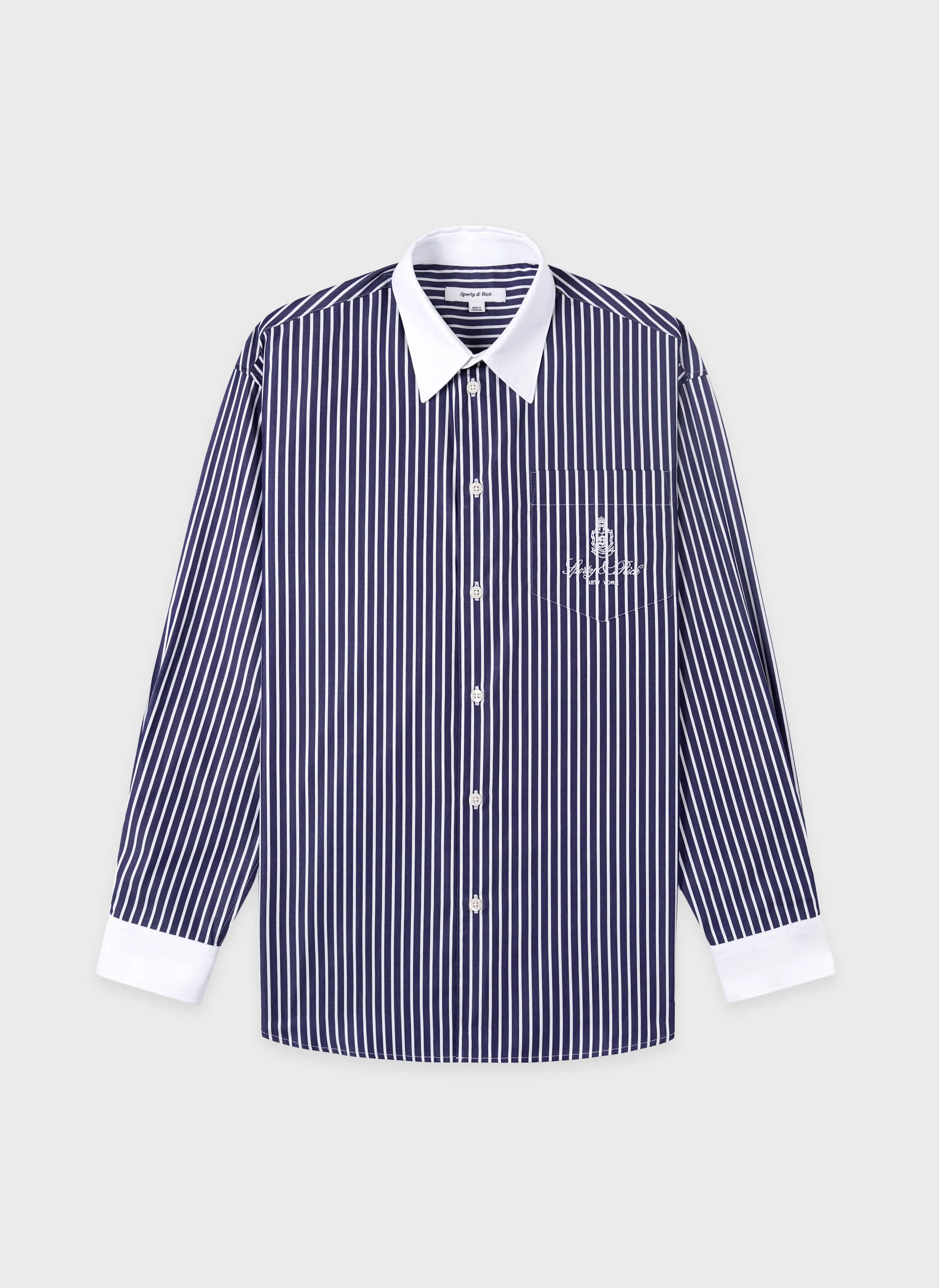 Рубашка Vendome Oversized Shirt Blue Striped