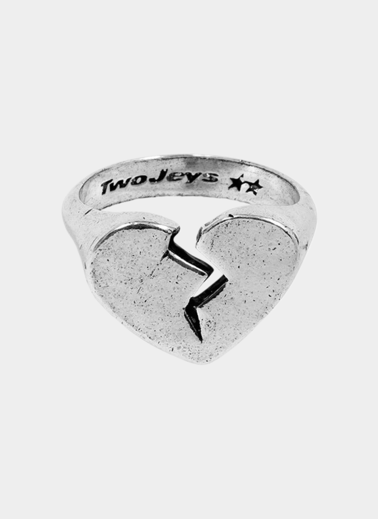 Кольцо Silver Broken Heart Ring Silver