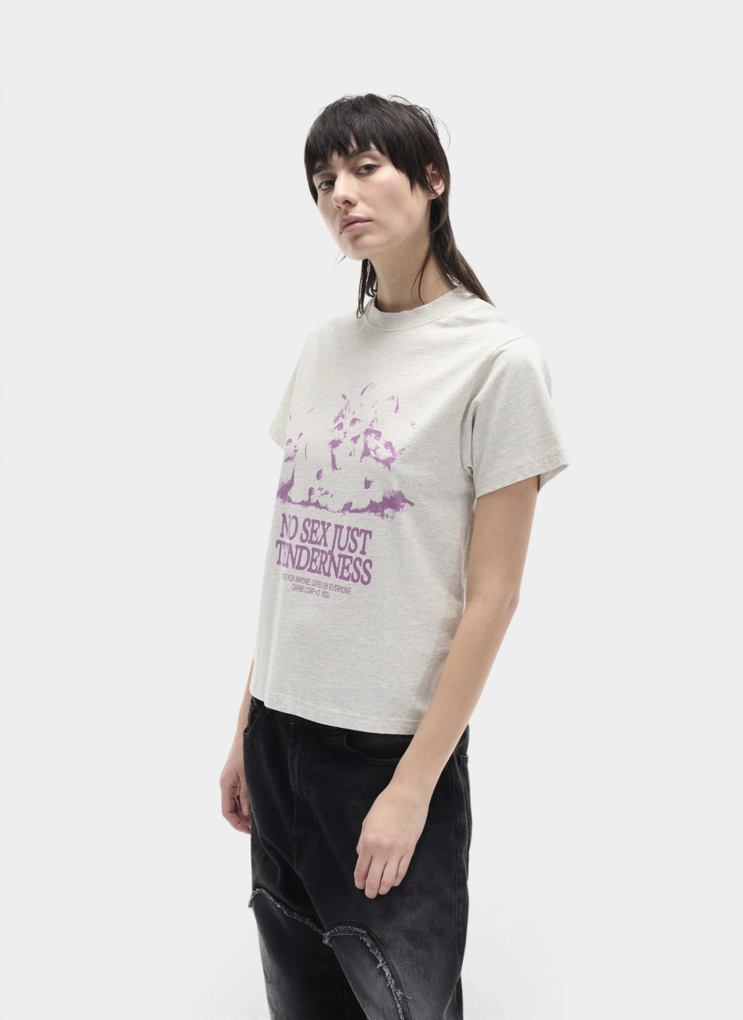 Футболка Tender Touches T-shirt Melange Grey