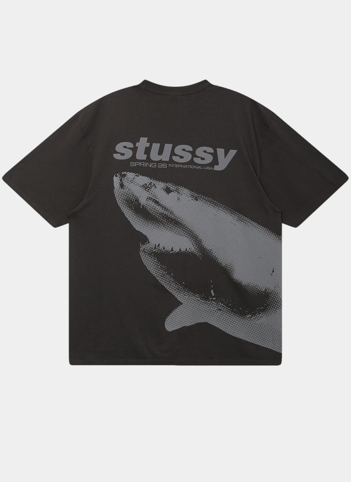 Футболка Shark Pig. Dyed Tee Faded Black