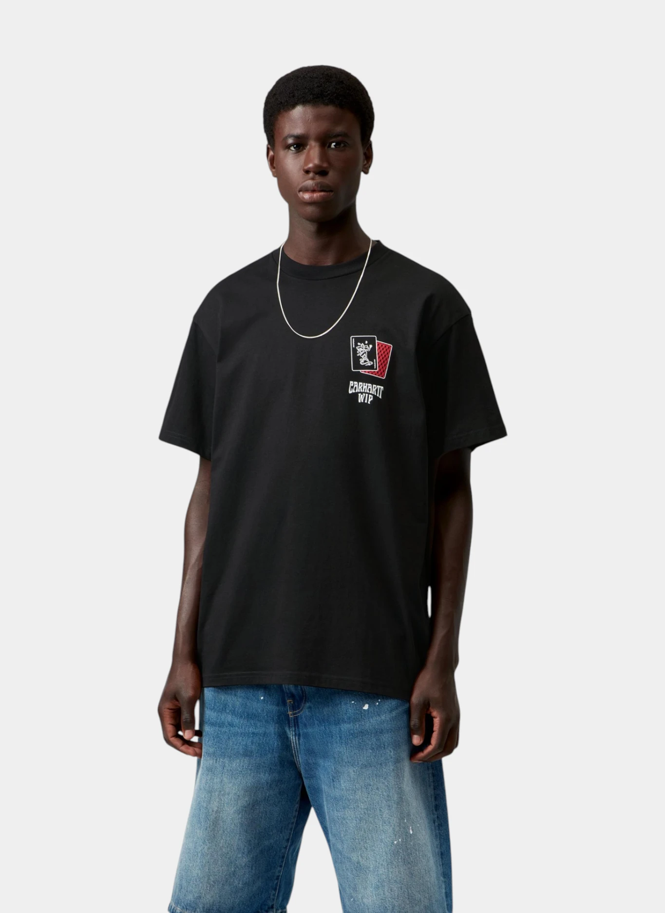 Футболка S/S Playing Cards T-Shirt Black