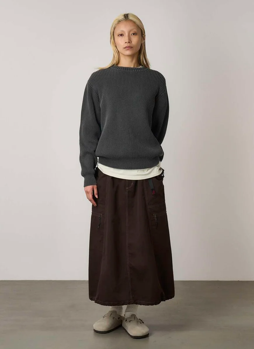 Свитер Cotton Knit Sweater Grey