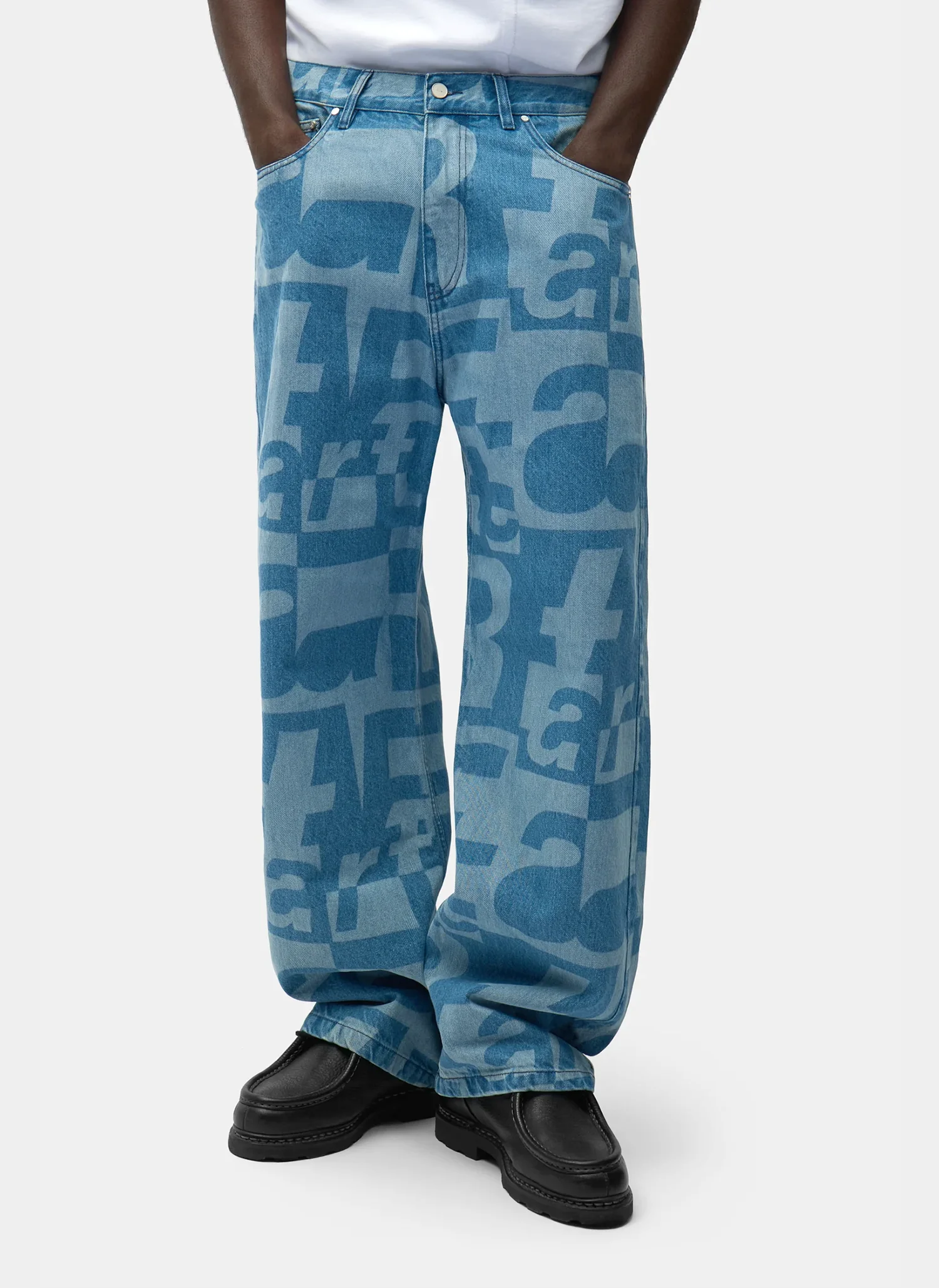 Джинсы Denim Allover Pants Navy