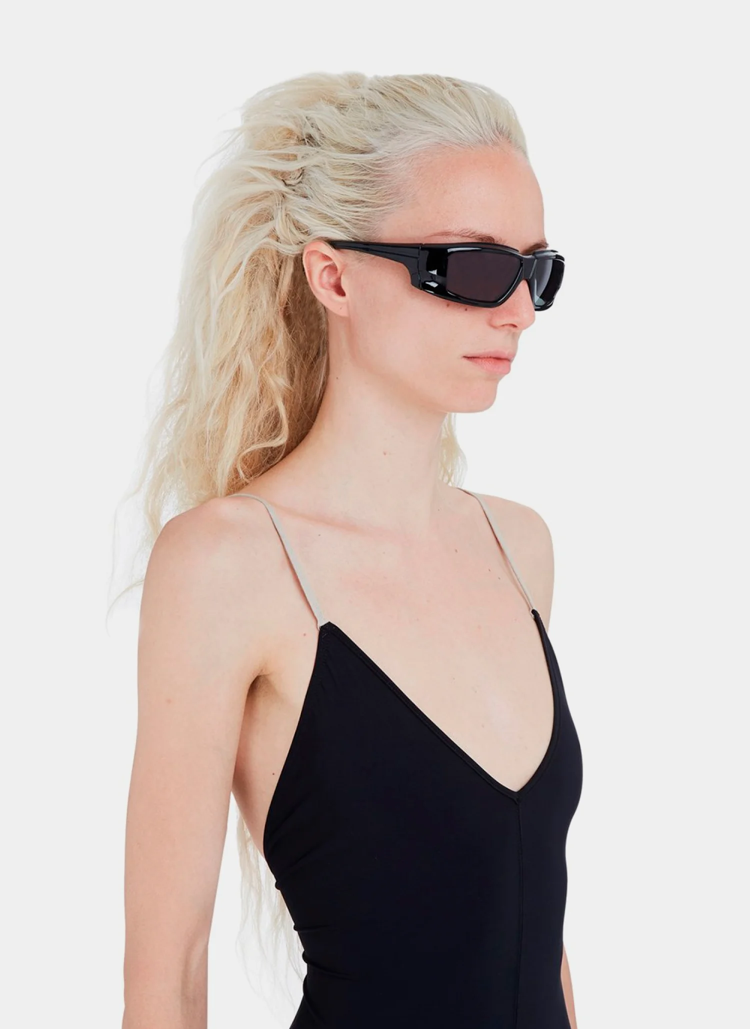 Очки Rick Sunglasses Black Temple / Black Lens