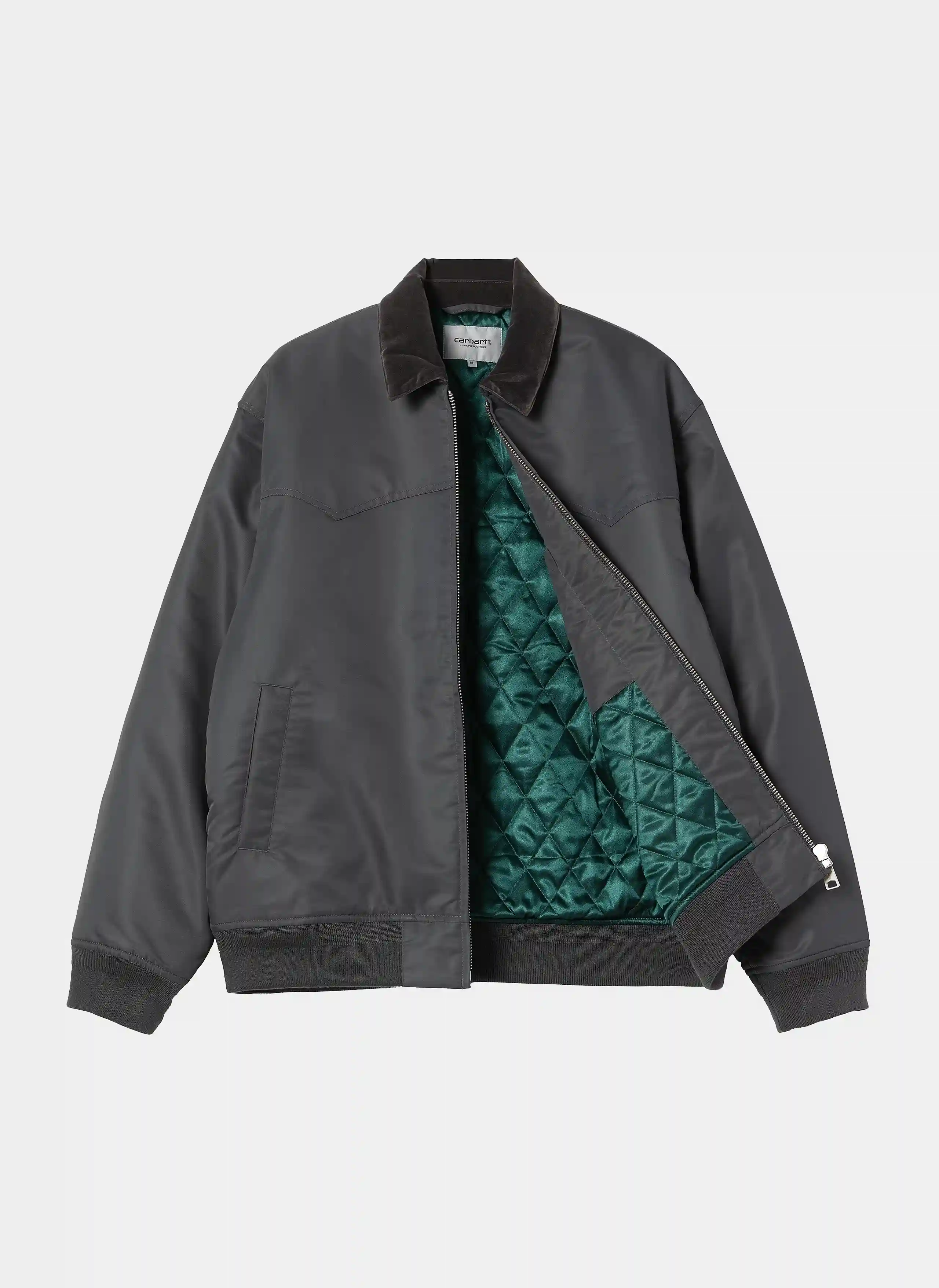 Бомбер Santa Fe Alumni Jacket Graphite / Dark Fir