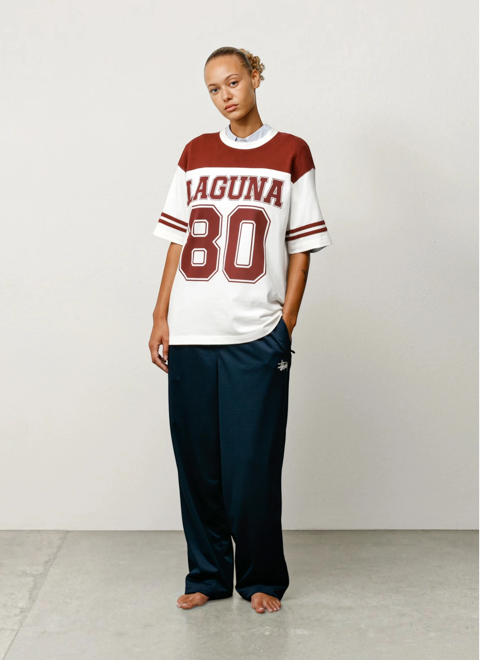 Футболка-джерси Laguna Short Sleeve Maroon