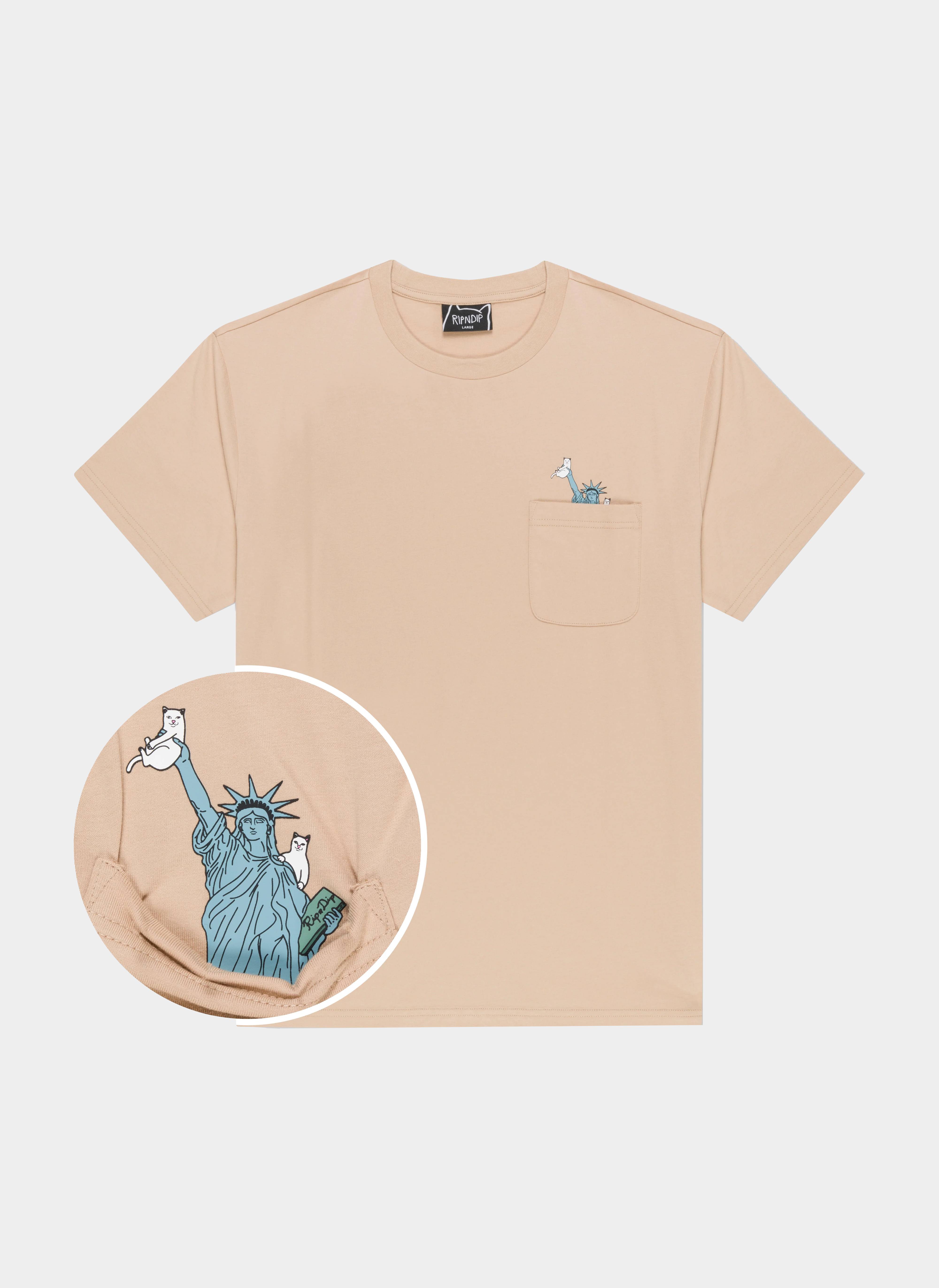Футболка Liberty Pocket Tee Almond