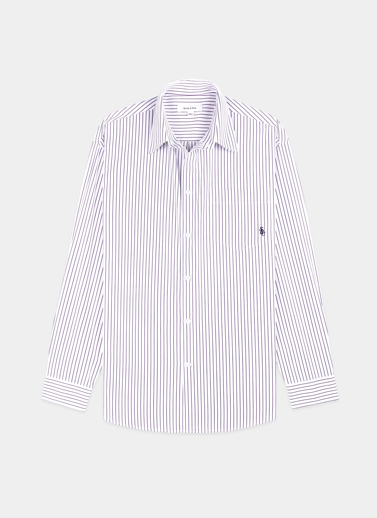 Рубашка SRC Oversized Shirt Blue Striped