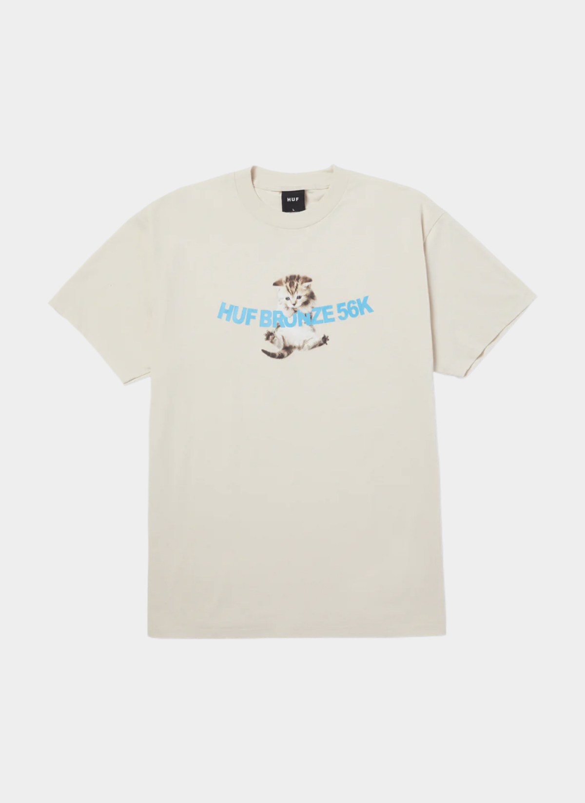 Футболка HUF x BRONZE56K ‘HANG IN THERE S/S TEE’ Natural Футболка HUF x BRONZE56K ‘HANG IN THERE S/S TEE’ Natural