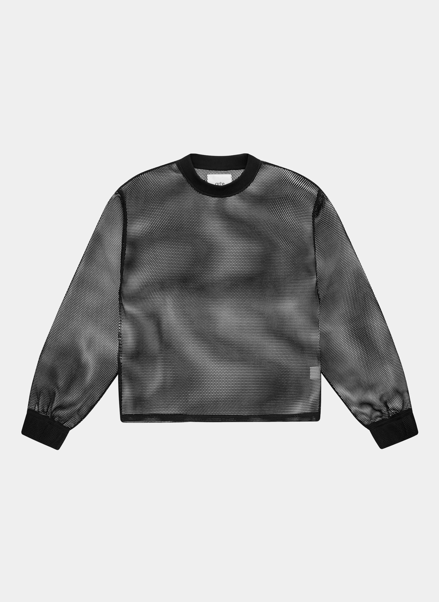 Свитшот Mesh Crewneck Black Свитшот Mesh Crewneck Black