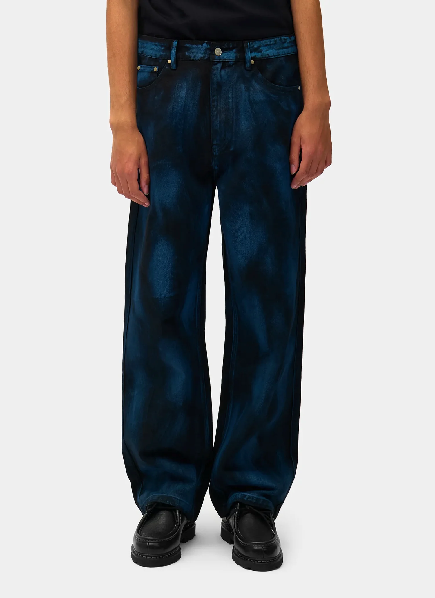 Джинсы Paint Pants Black
