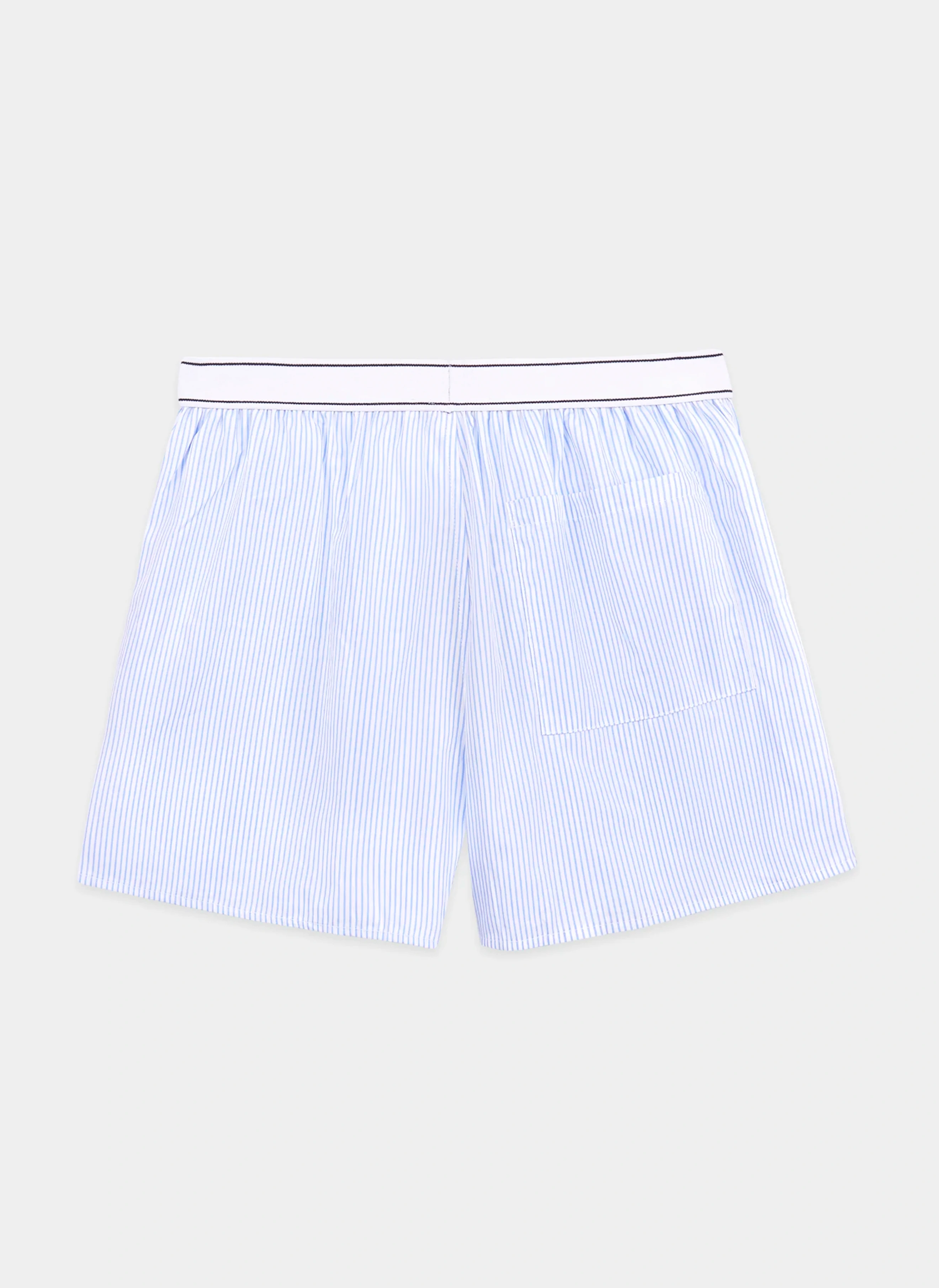 Шорты женские Serif Logo Boxer Light Blue Striped